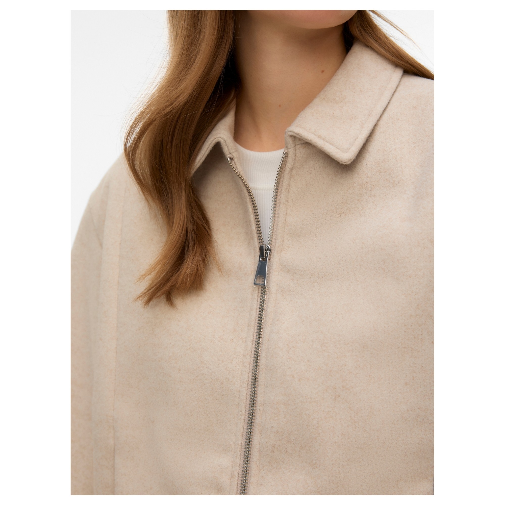 VERO MODA Striukė moterims, Smėlio, Maddie 3