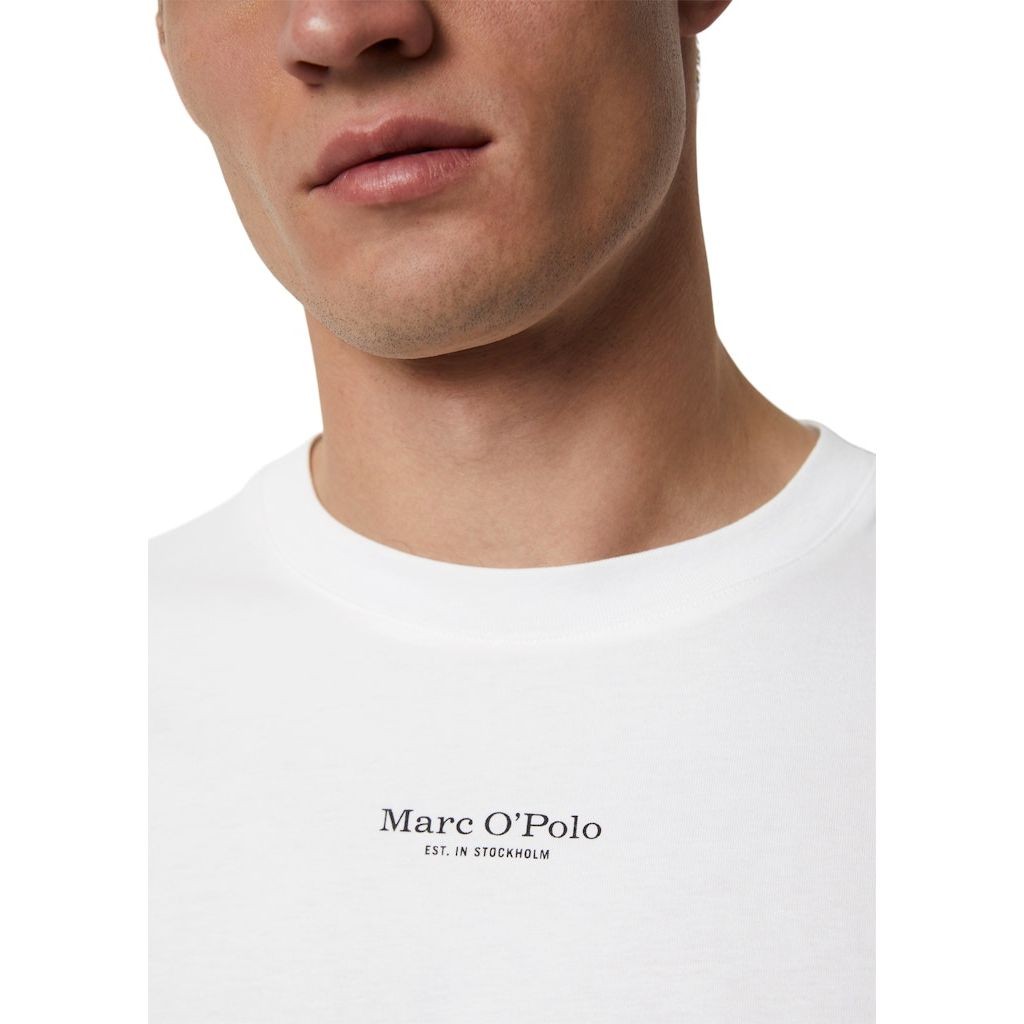 MARC O'POLO Marškinėliai vyrams, Balta 4