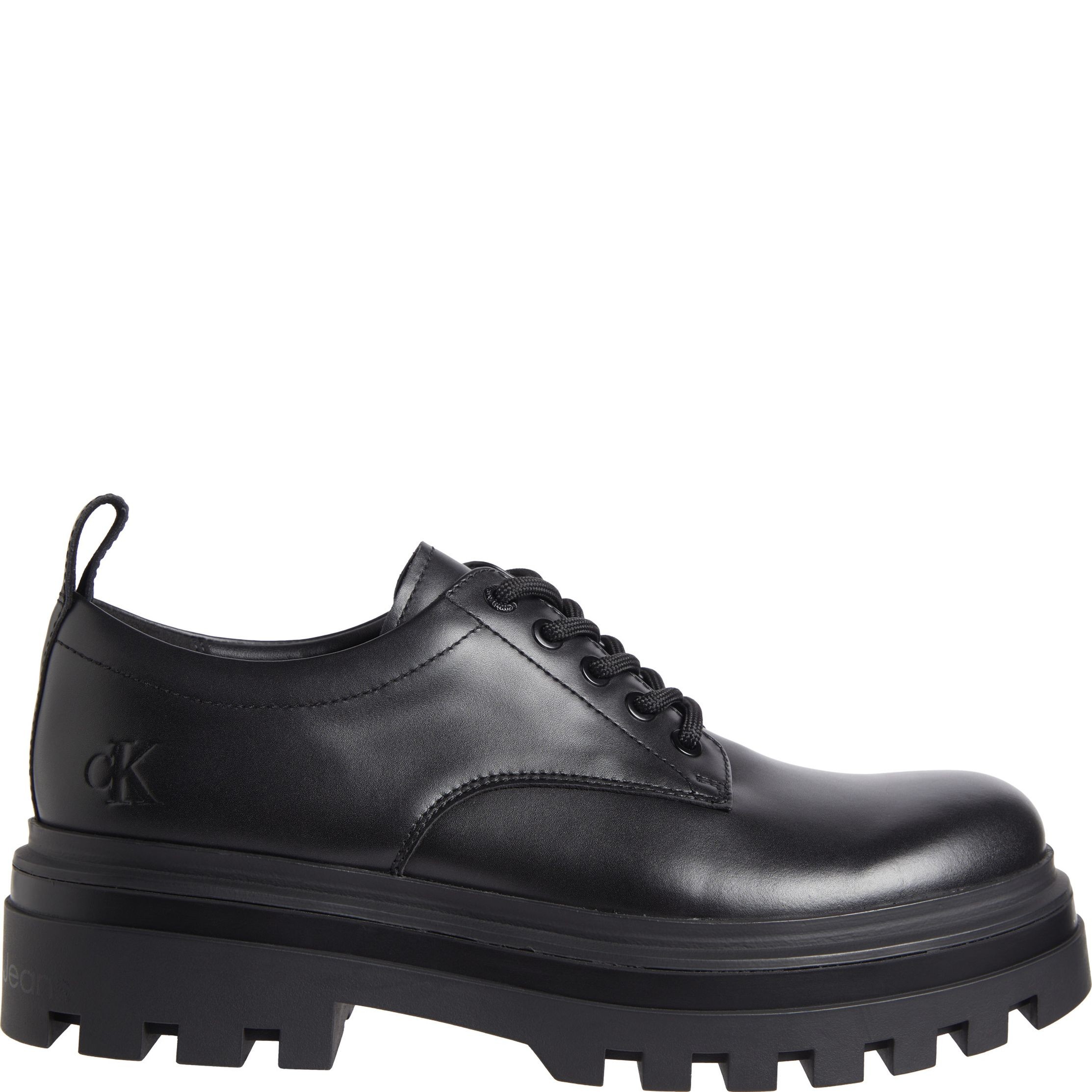 CALVIN KLEIN JEANS Klasikiniai batai vyrams, Juoda, Lugged derby shoe 2
