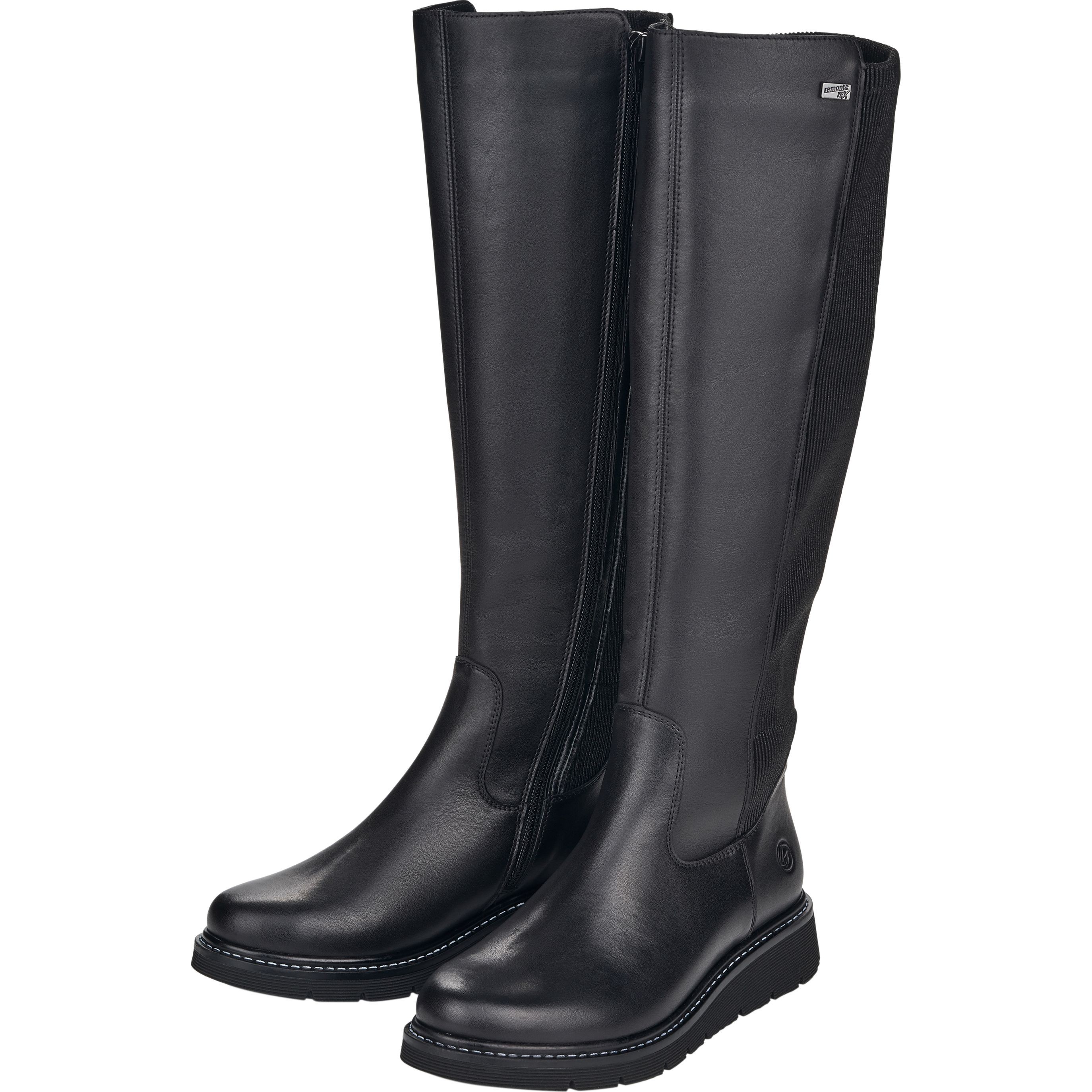 REMONTE Auliniai moterims, Juoda, BOOTS 10