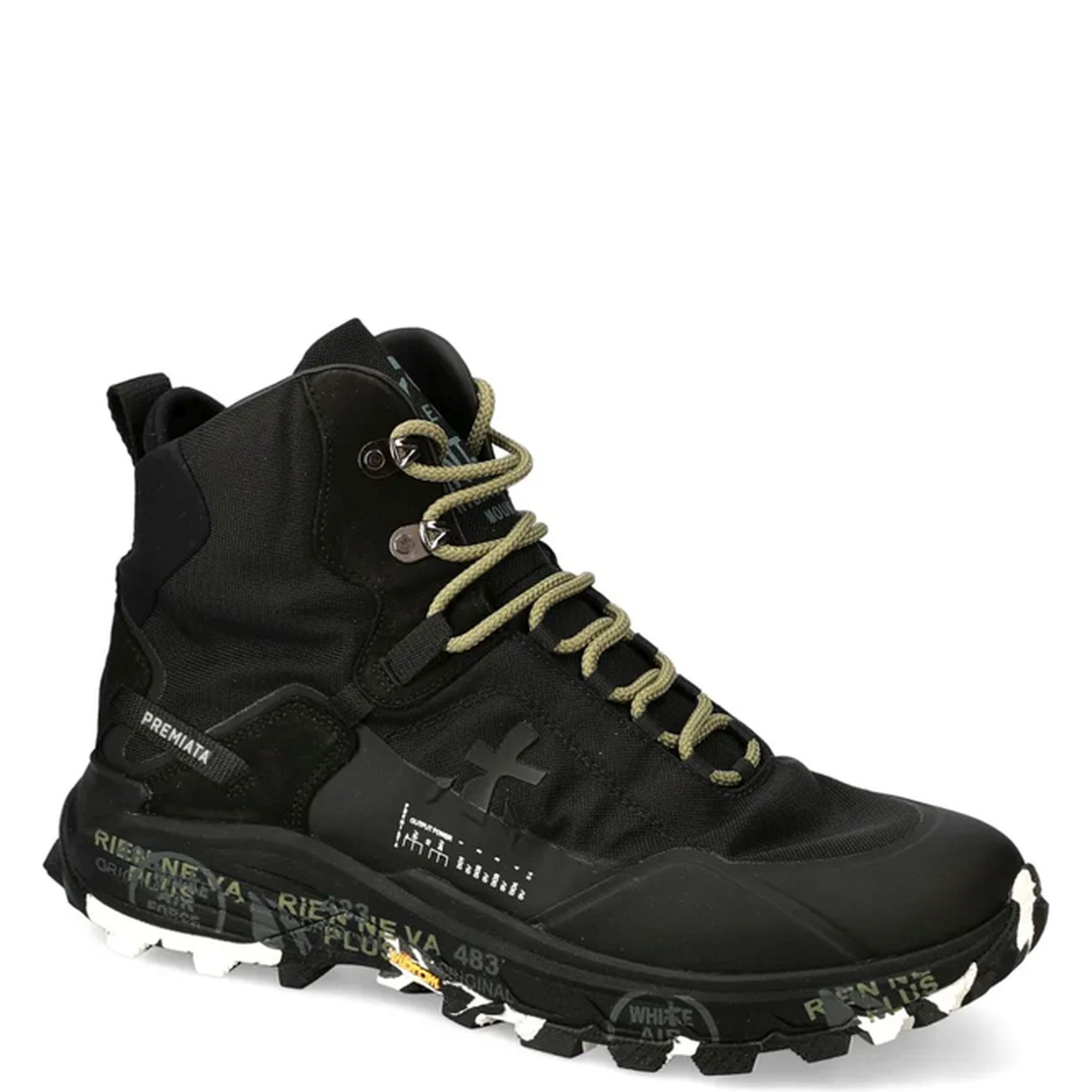 PREMIATA Laisvalaikio bateliai vyrams, Juoda, Sneakers 1