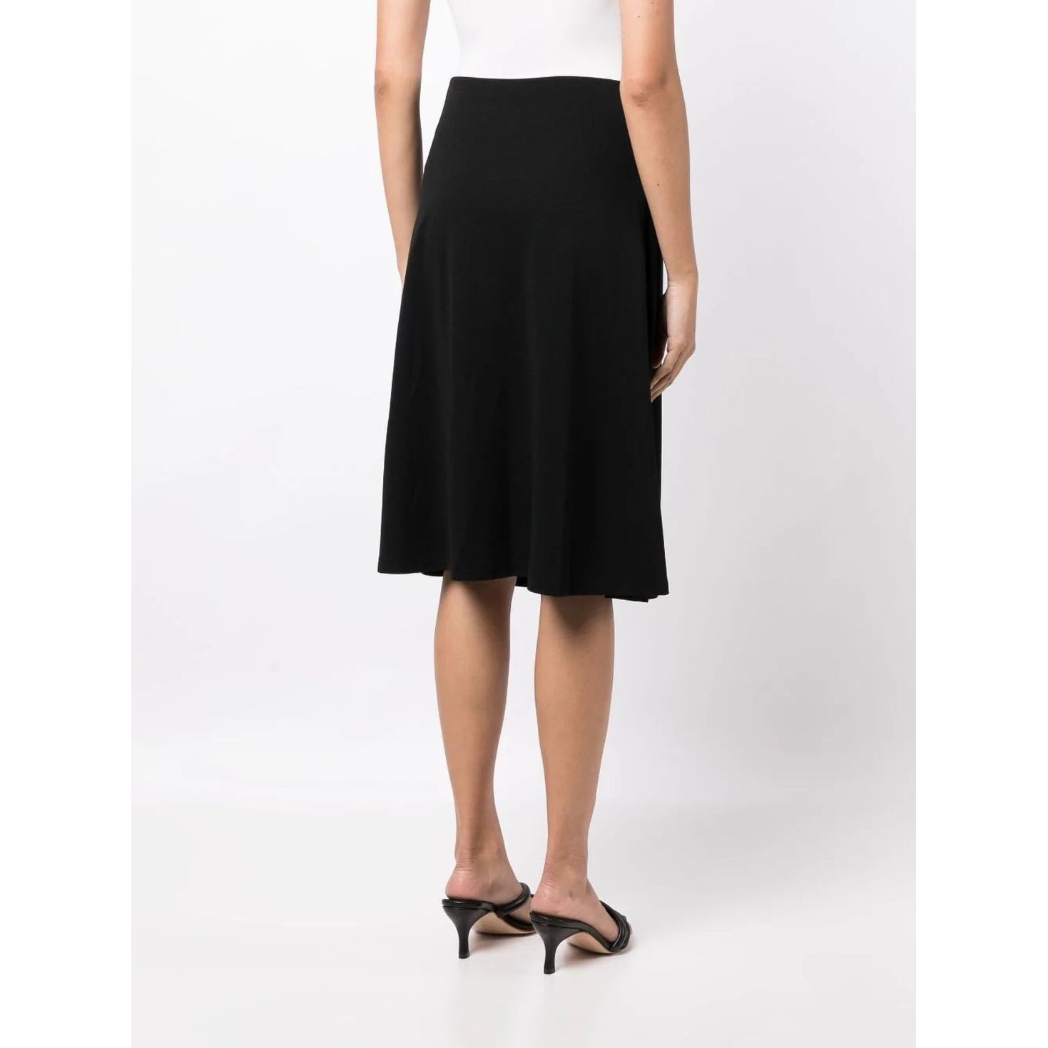 VINCE Maxi sijonas moterims, Juoda, Crepe skirt 3
