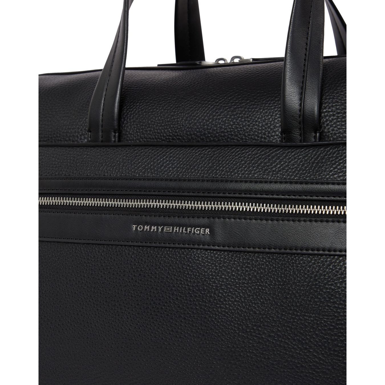 TOMMY HILFIGER Rankinė, krepšys vyrams, Juoda, Central duffle 4