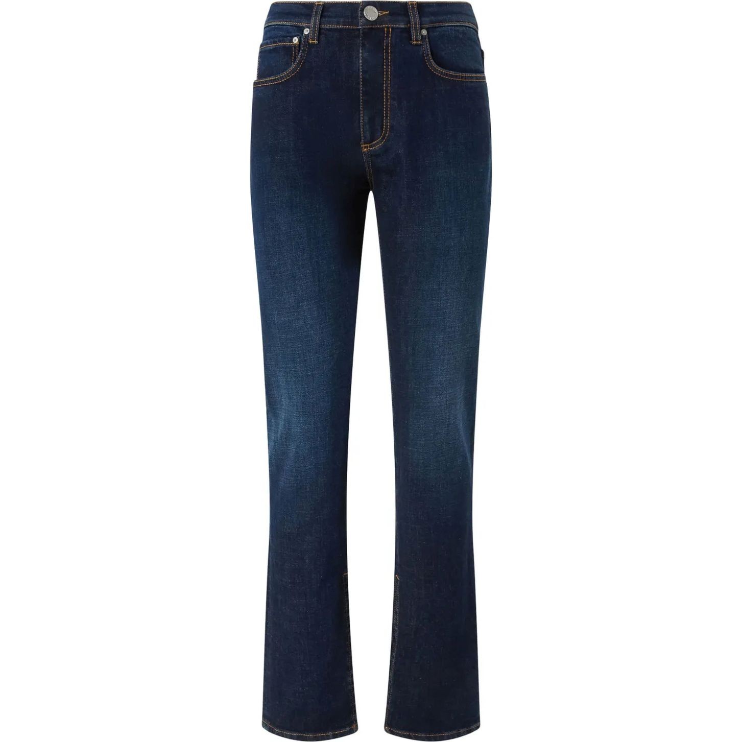 PINKO Tiesūs džinsai moterims, Mėlyna, Robin straight split 1