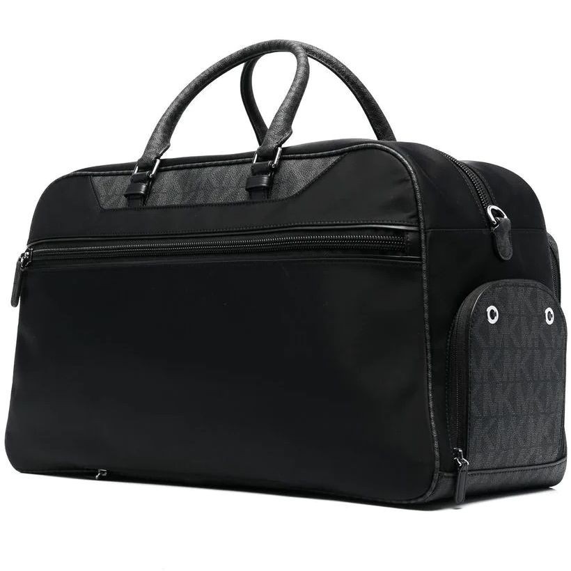 MICHAEL KORS Rankinė, krepšys vyrams, Juoda, Brooklyn nylon duffel bag 2