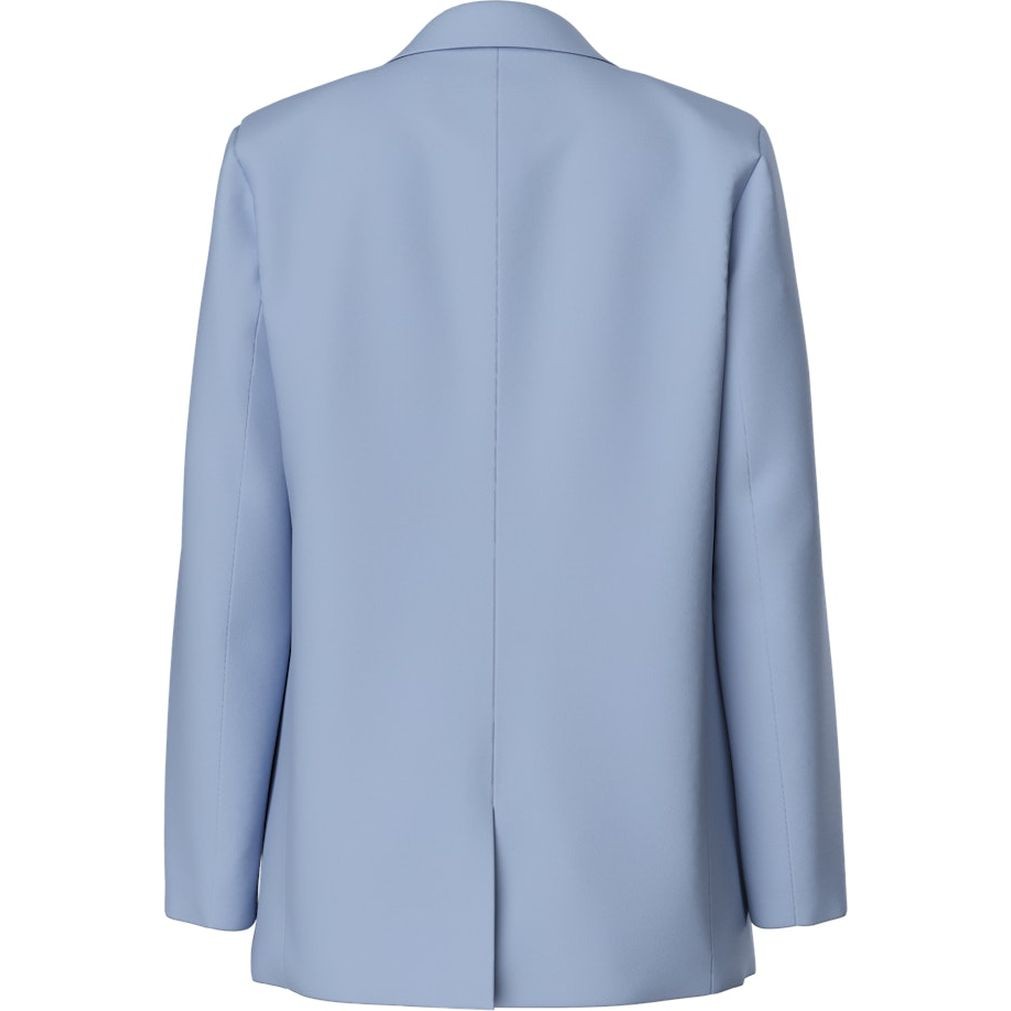 PIECES Švarkas moterims, Mėlyna, Bozzy loose blazer 7