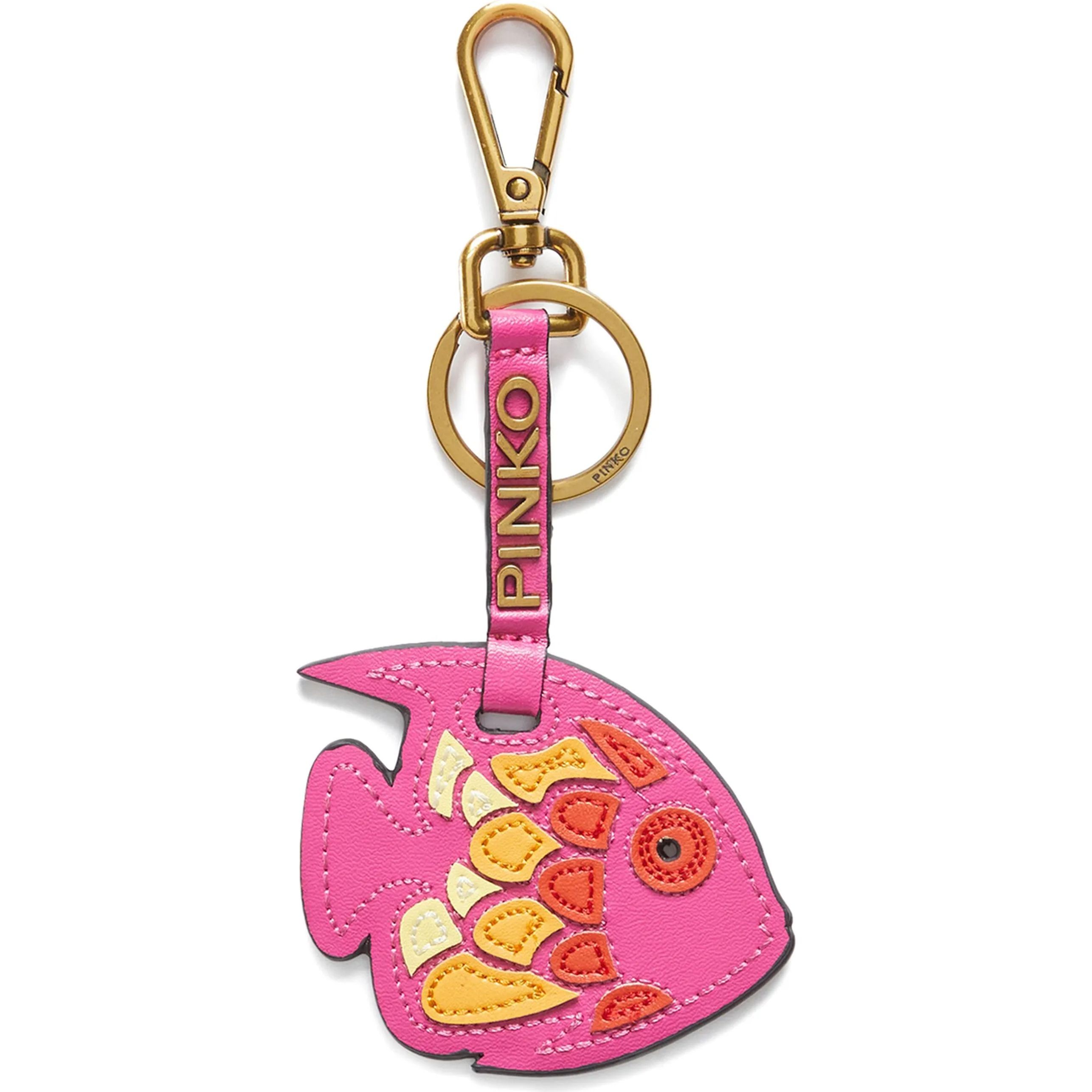 PINKO Pakabutis moterims, Rožinė, Keyring 1
