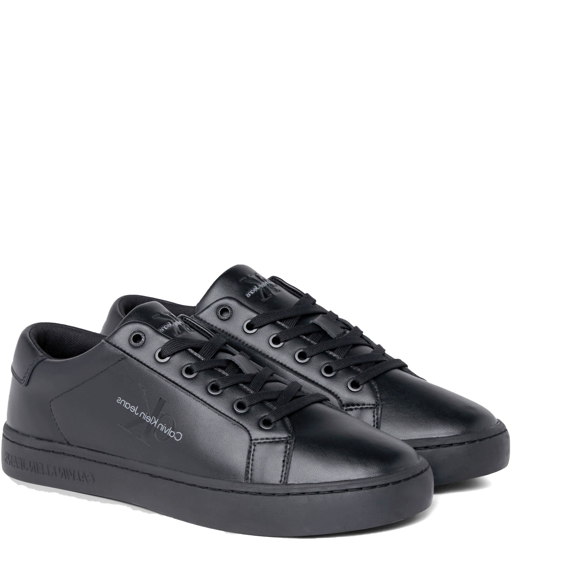 CALVIN KLEIN JEANS Sportiniai bateliai vyrams, Juoda, Classic cupsole low sport shoe 1