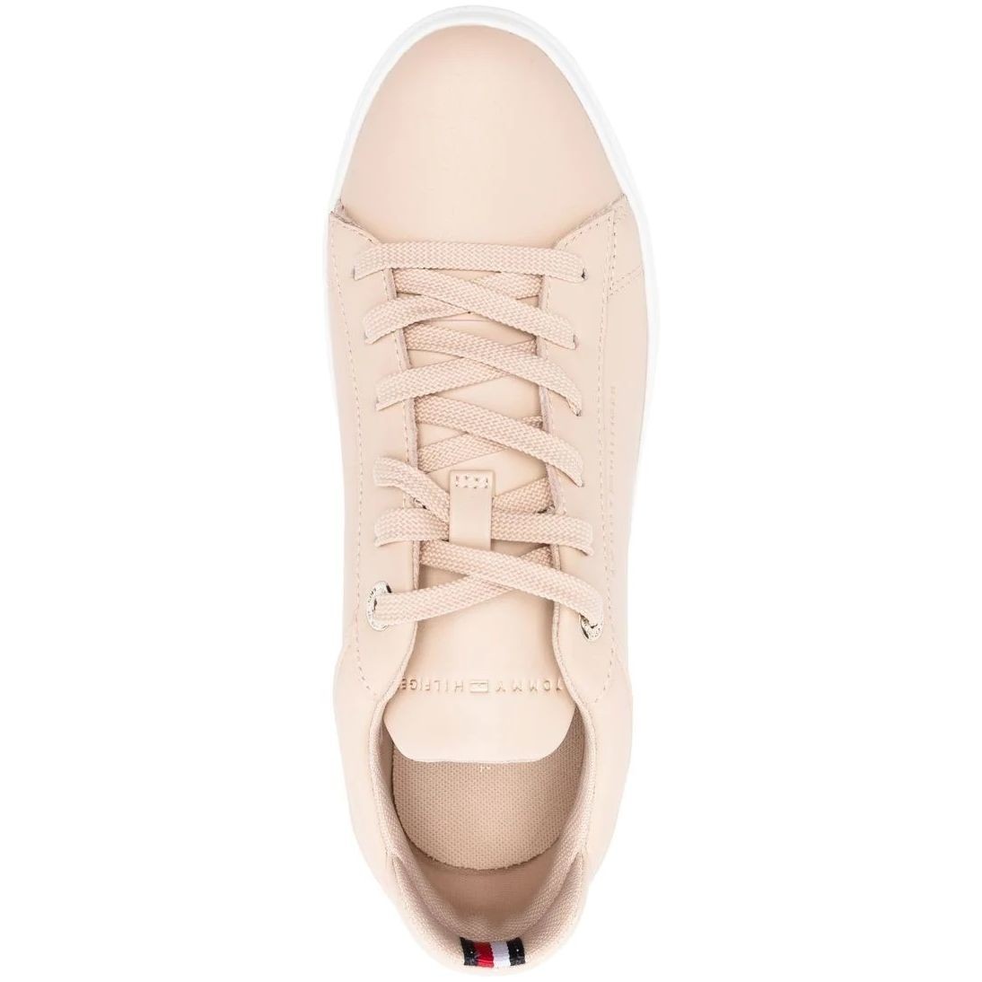 TOMMY HILFIGER Sportiniai bateliai moterims, Ruda, FEMININE ELEVATED SNEAKER 4