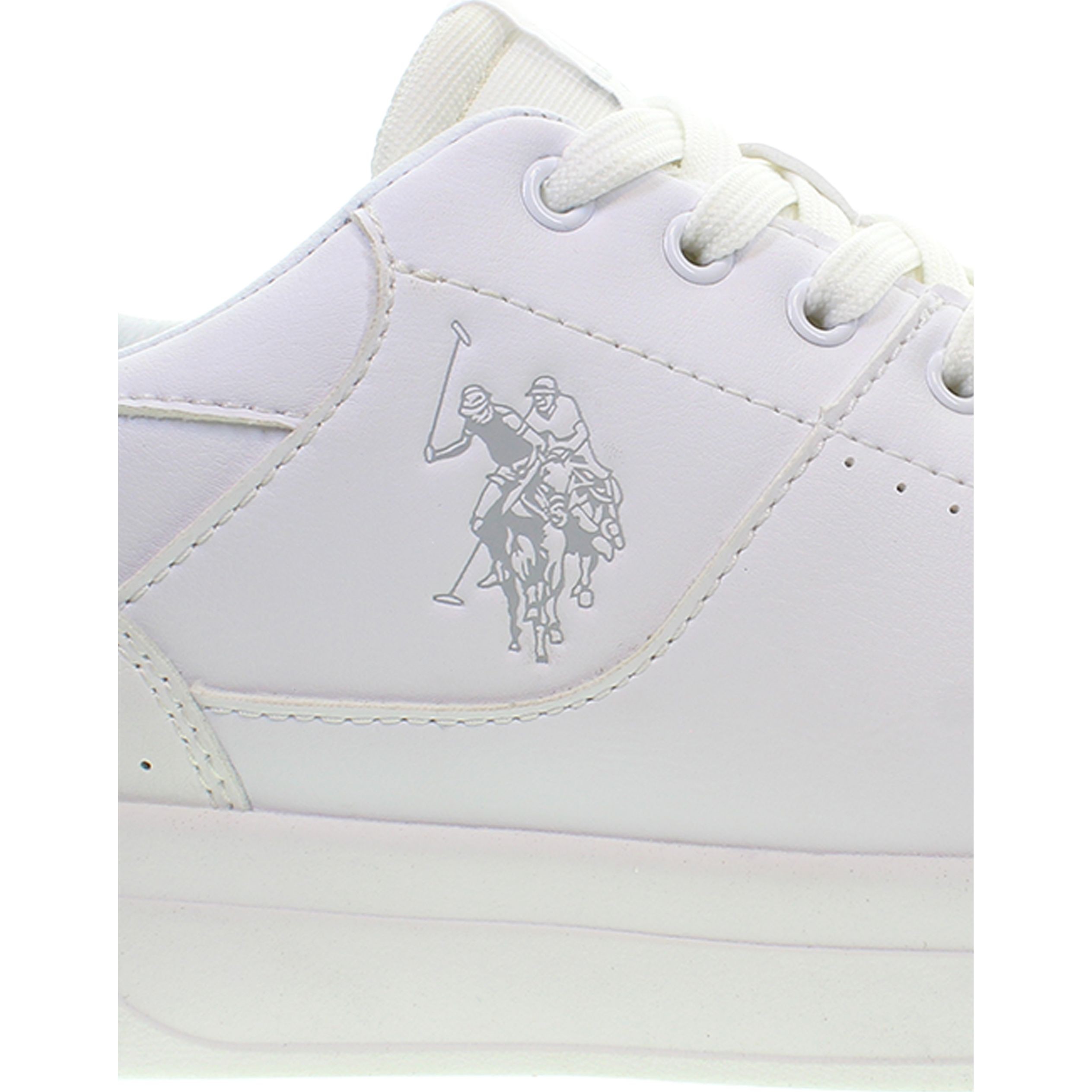 U.S.POLO Laisvalaikio bateliai vyrams, Balta, NOLE 7