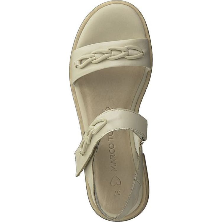 MARCO TOZZI Basutės moterims, Smėlio, SANDALS 4