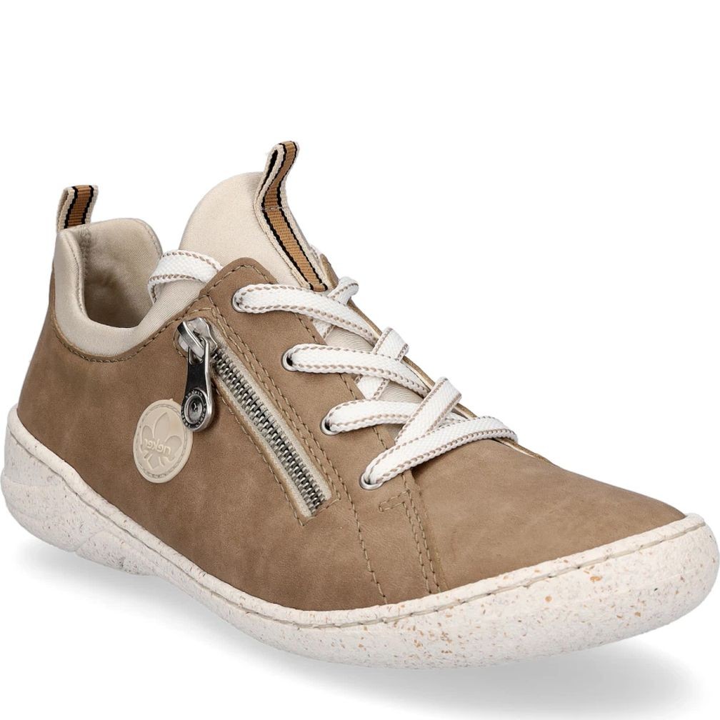 RIEKER Laisvalaikio bateliai moterims, Smėlio, Laisvalaikio bateliai 1