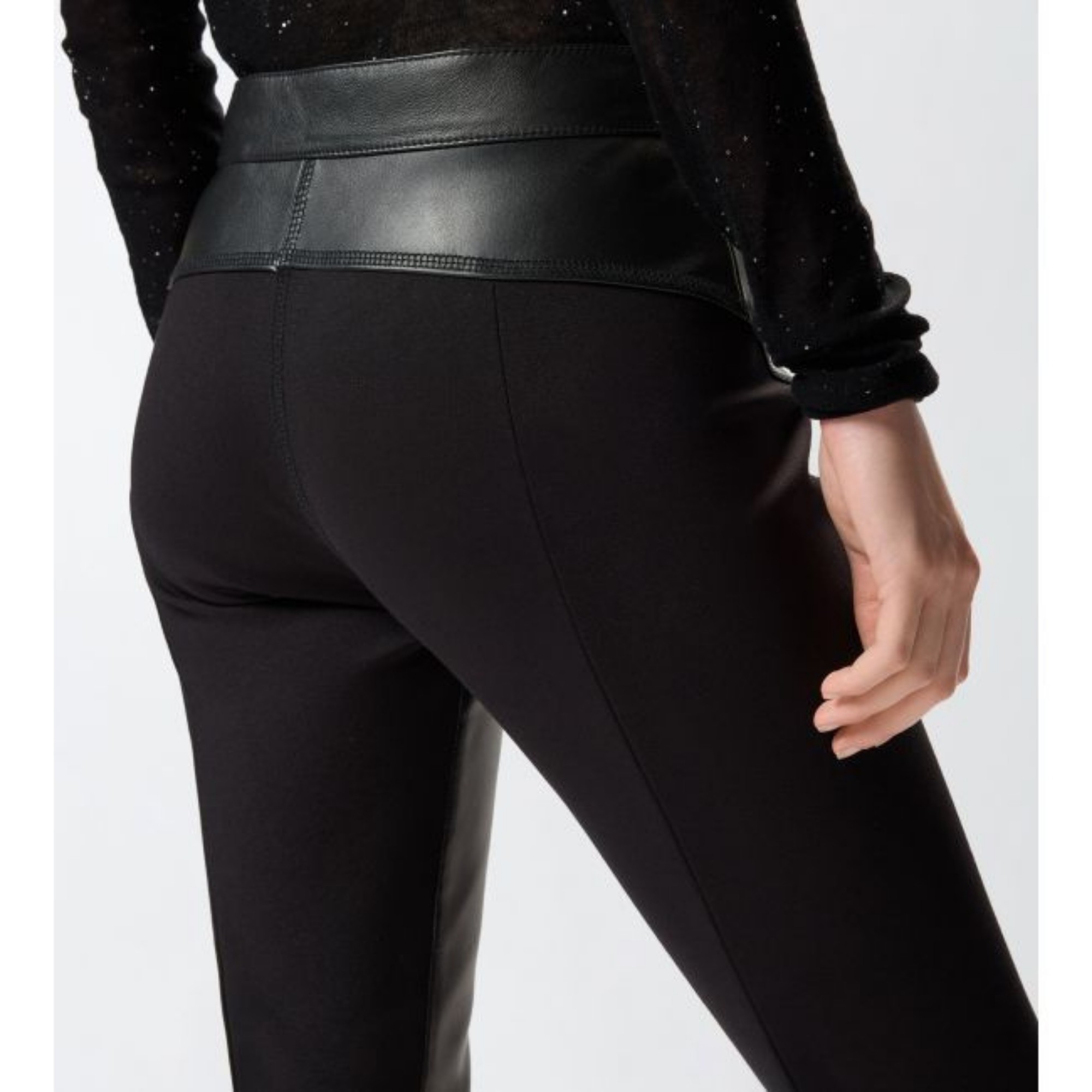 PINKO Kelnės moterims, Juoda, Pizza trousers 3