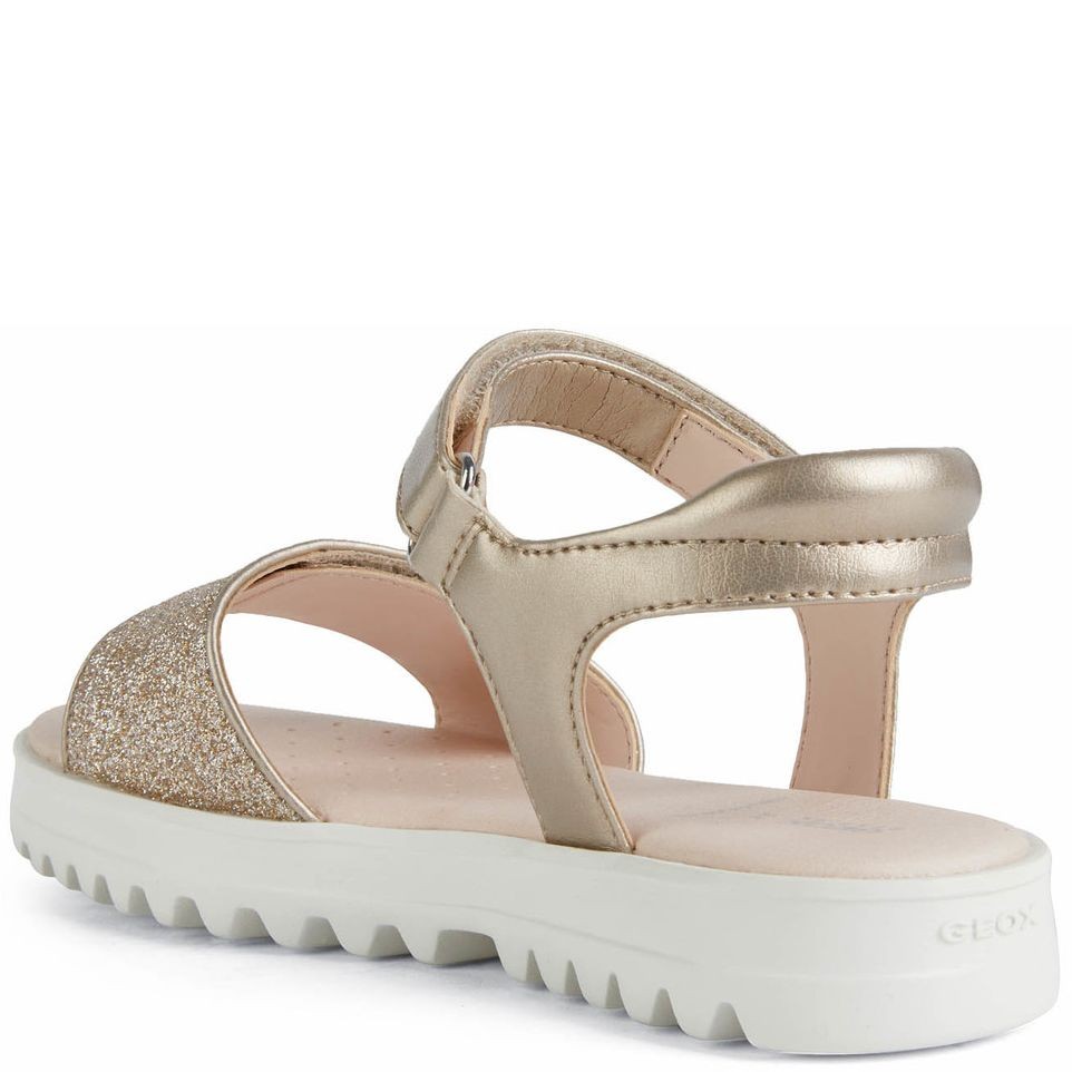GEOX Basutės mergaitėms, Auksinė, CORALIE SANDALS 3