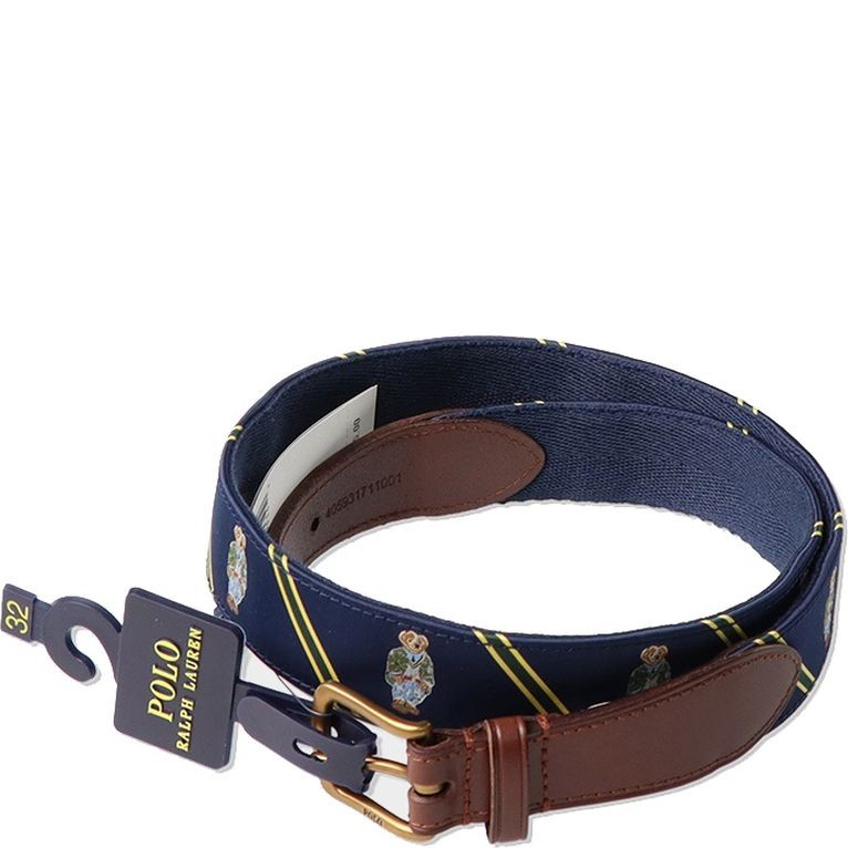POLO RALPH LAUREN Diržas vyrams, Mėlyna, Bear belt medium 2