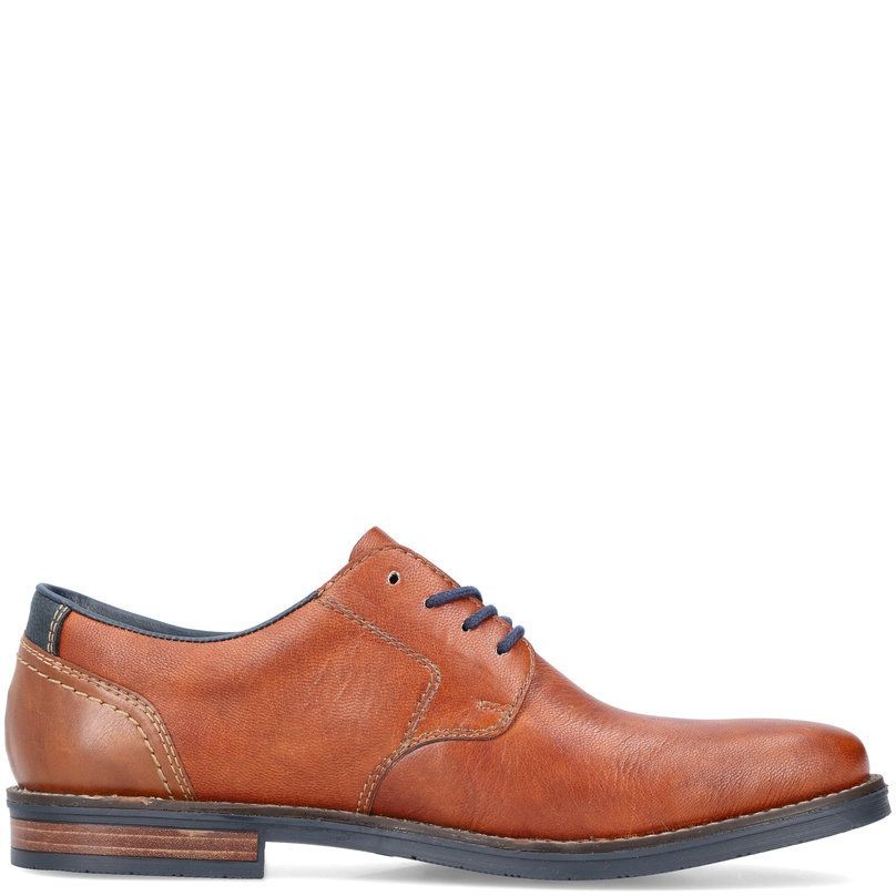 RIEKER Klasikiniai batai vyrams, Ruda, FORMAL 3