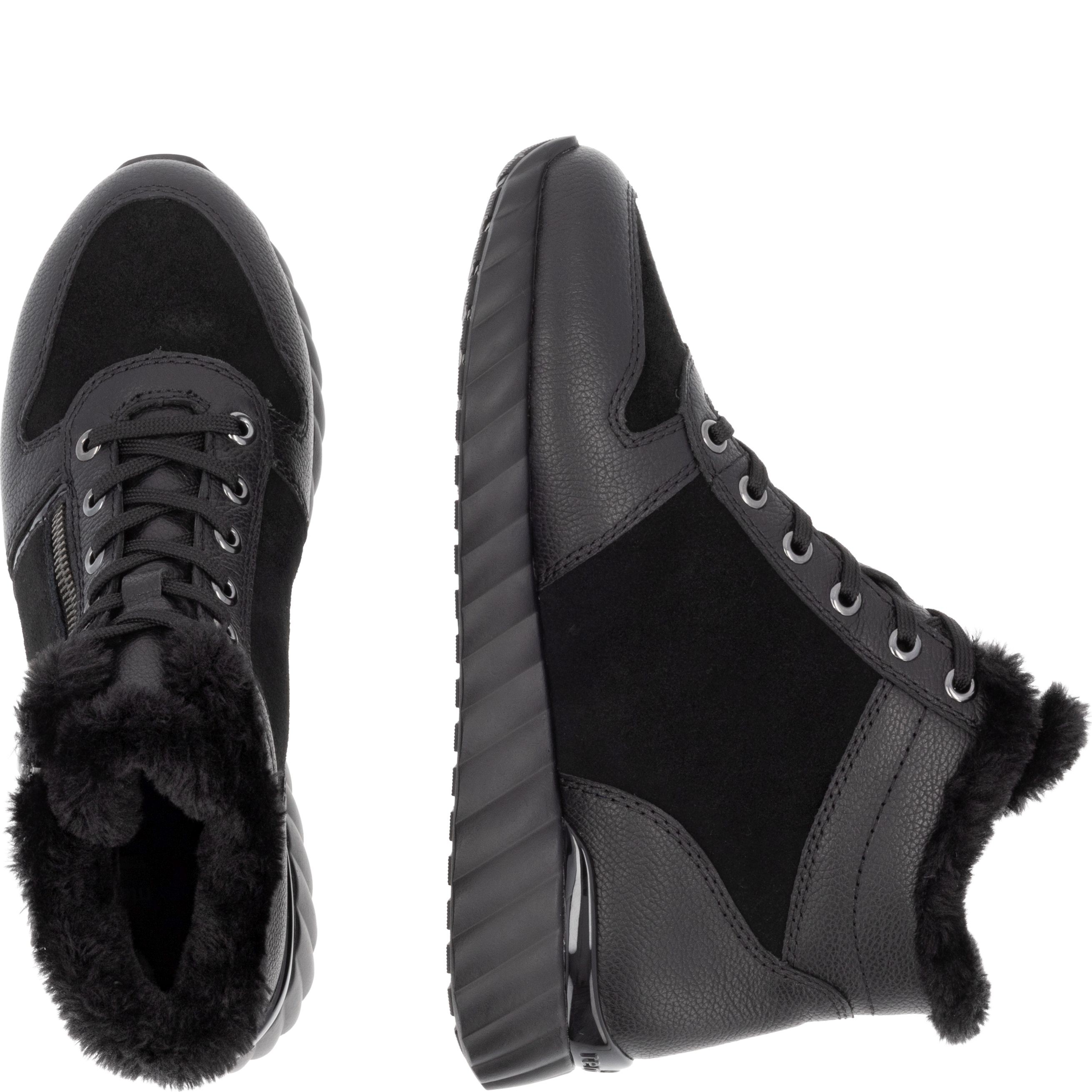 REMONTE Aulinukai moterims, Juoda, Ladies mid height boots 11