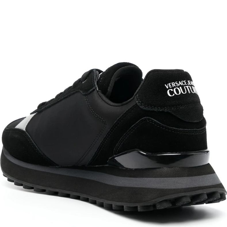 VERSACE JEANS CUTURE Bateliai - vyrams, Juoda, Fondo spykeshoes 3