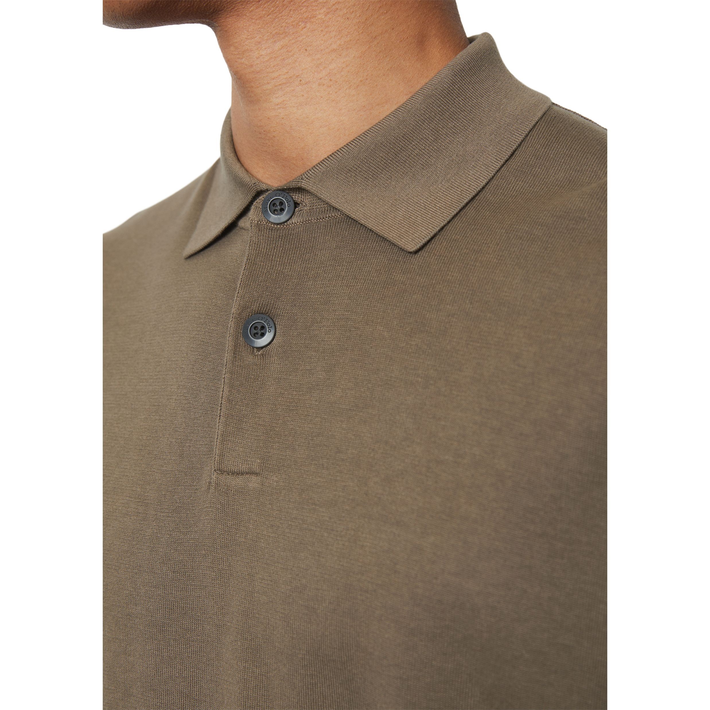 MARC O'POLO Polo marškiniai trumpos rank. vyrams, Ruda 4