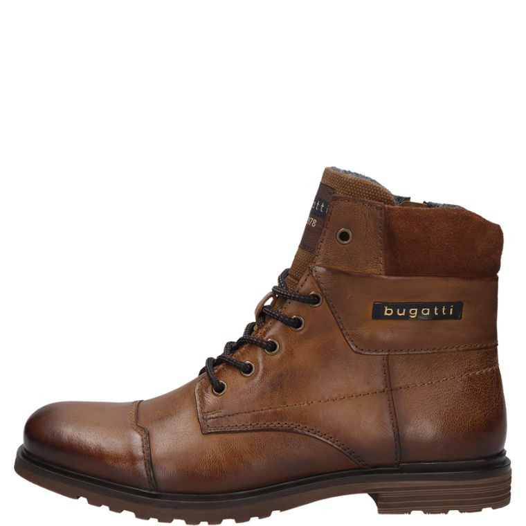 BUGATTI Aulinukai vyrams, Ruda, Booties 2