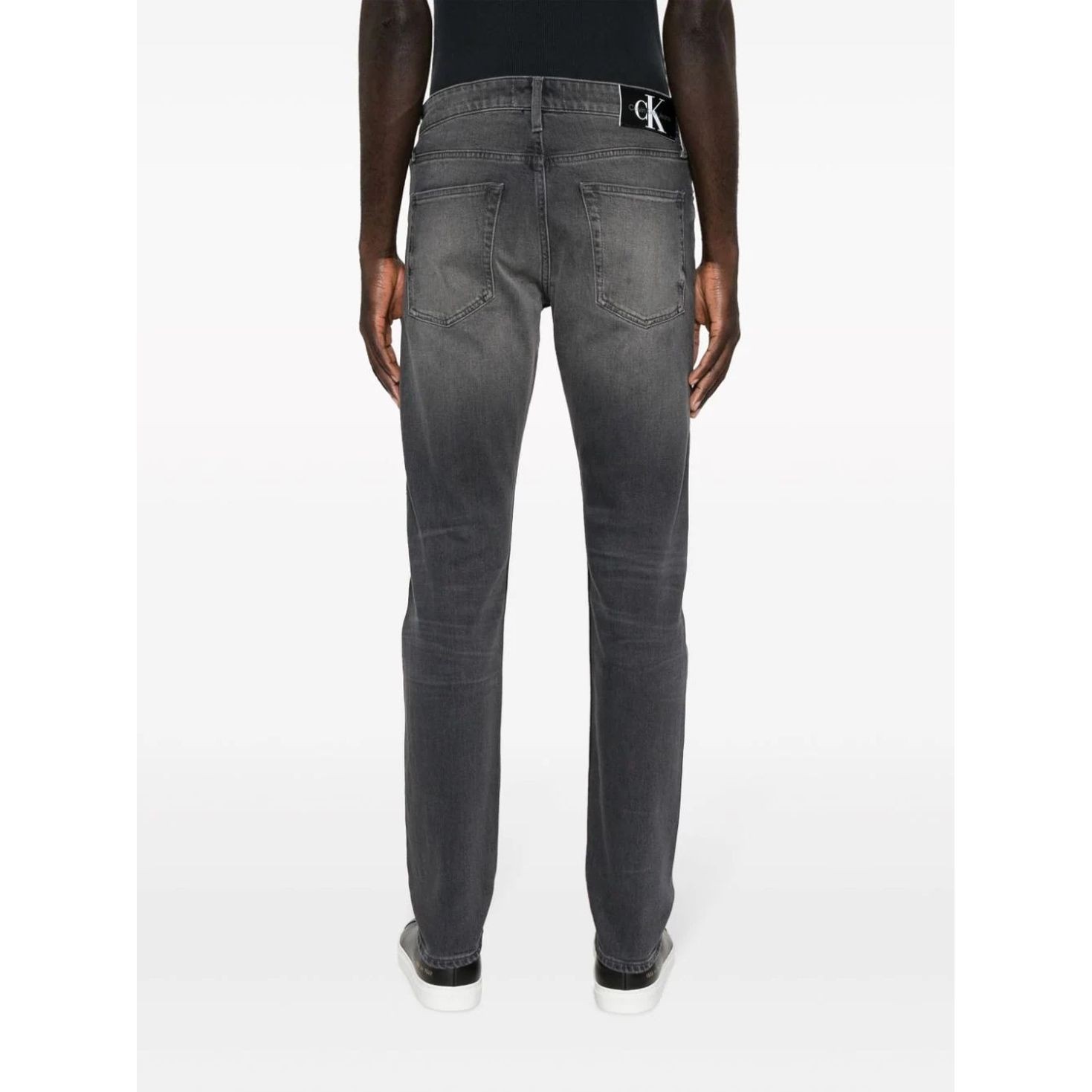 CALVIN KLEIN JEANS Aptempti džinsai vyrams, Pilka, Slim 3