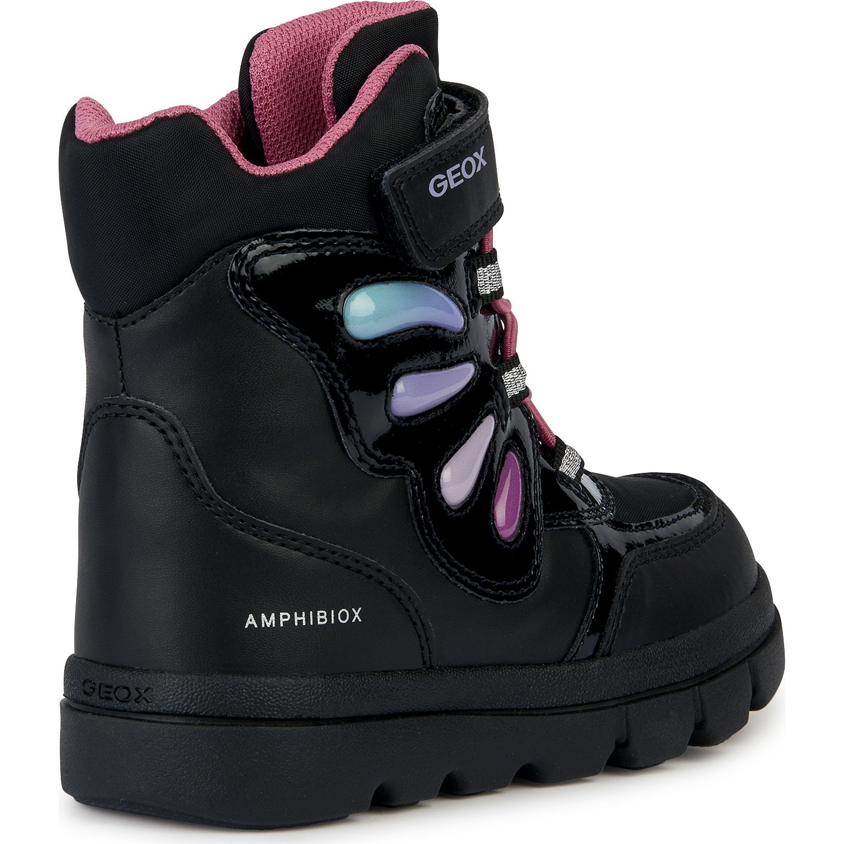 GEOX Aulinukai mergaitėms, Juoda, Willaboom booties 4