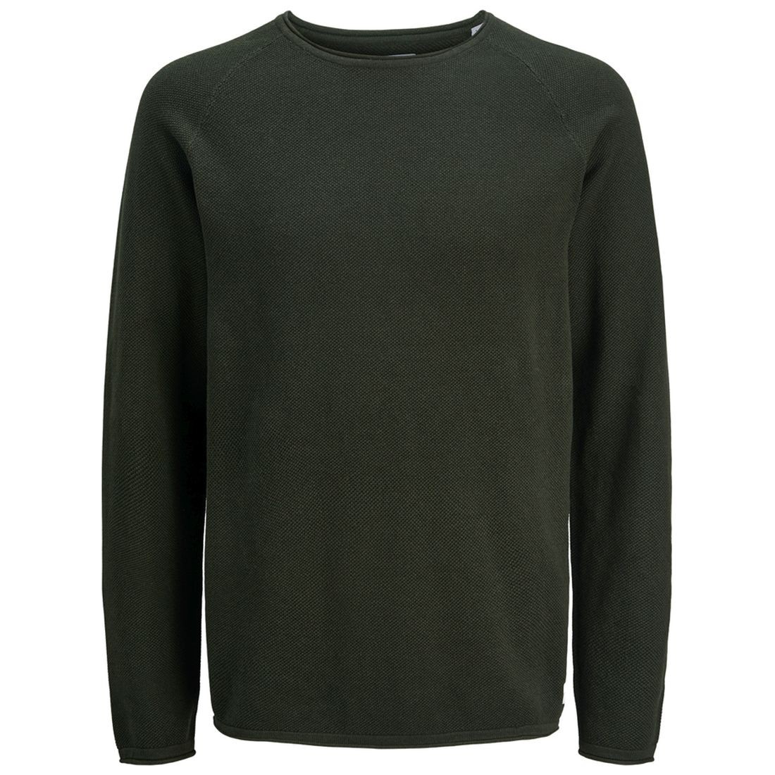JACK & JONES Megztinis vyrams, Chaki, Ehill knit crew neck