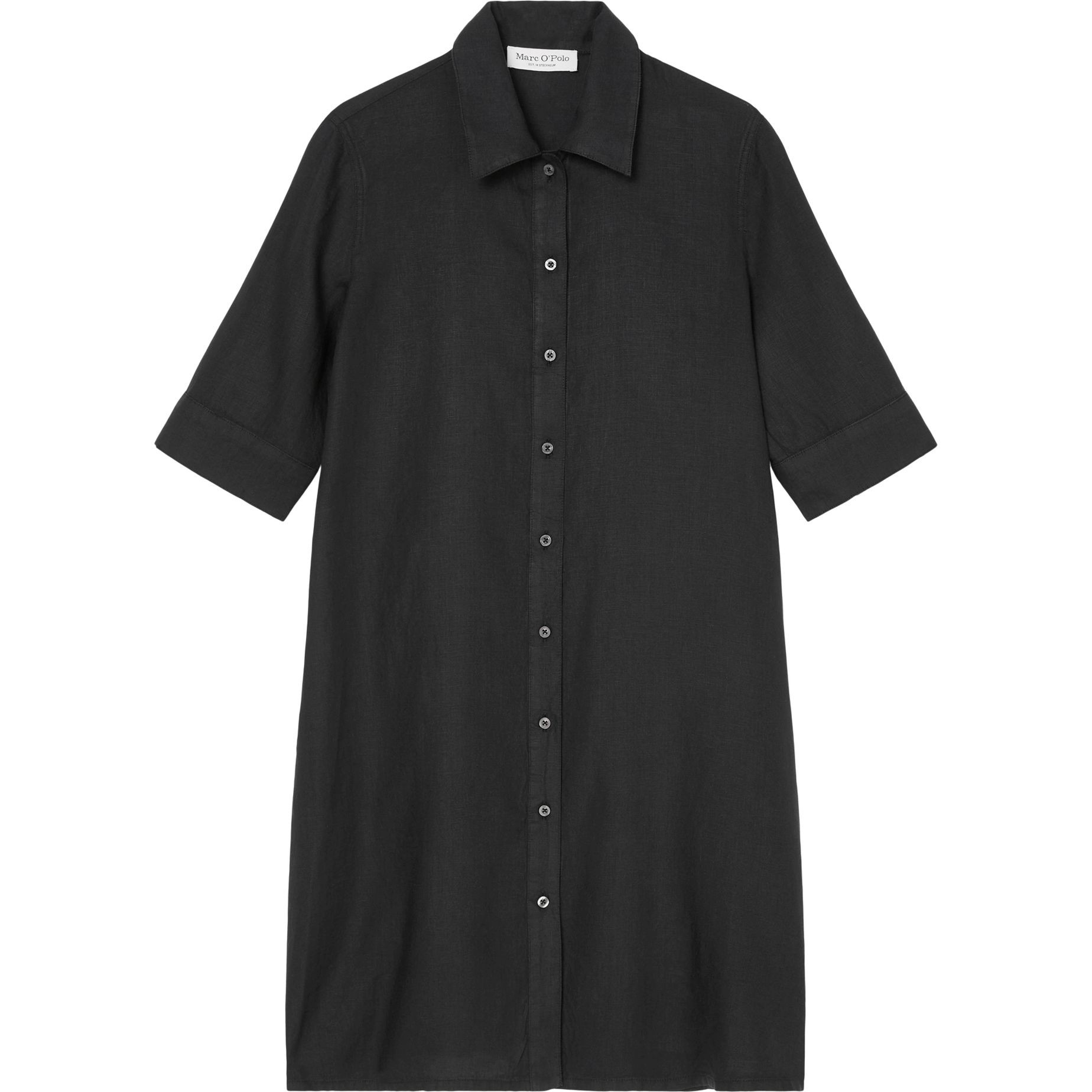 MARC O'POLO Mini suknelė moterims, Juoda 1