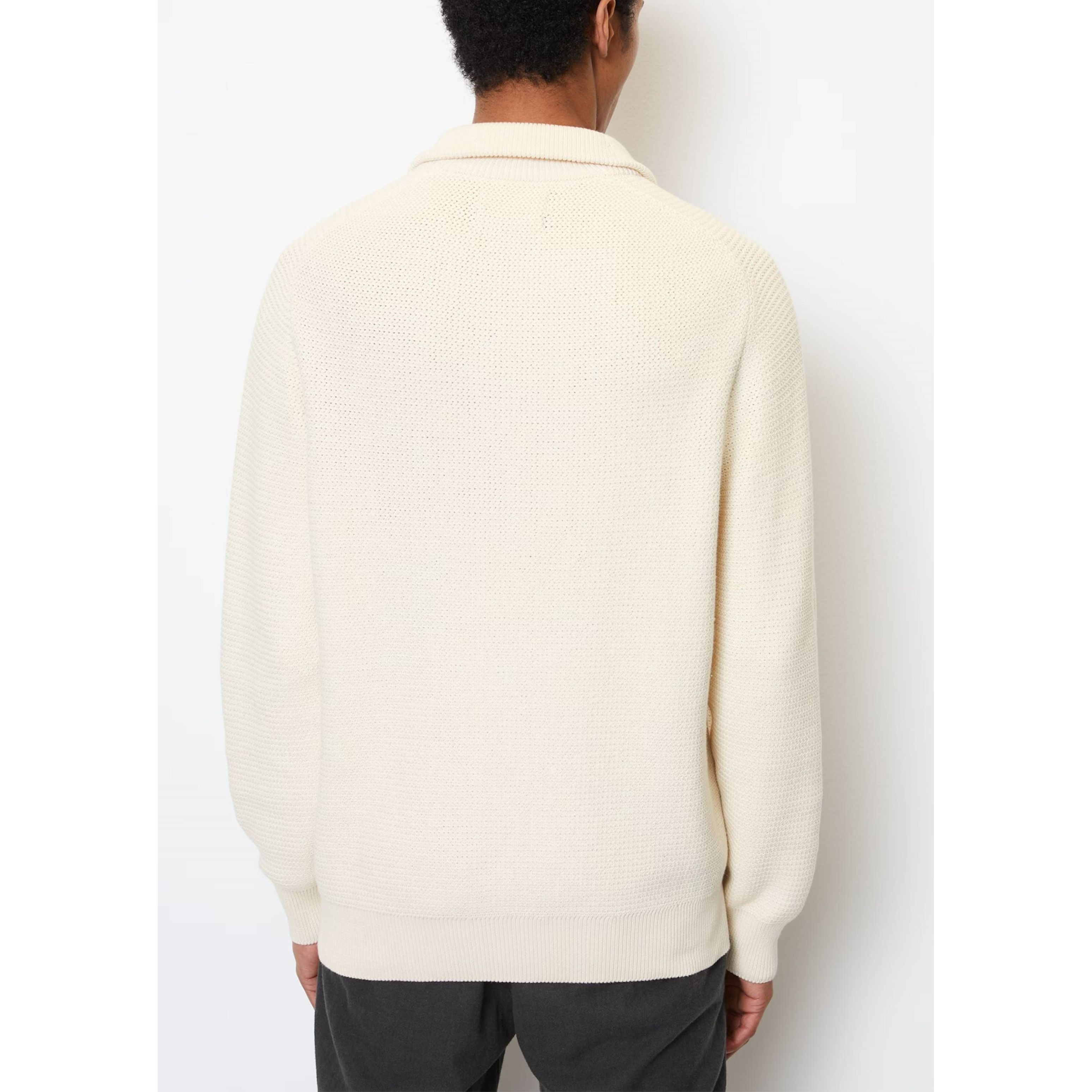 MARC O'POLO Megztinis vyrams, Balta 3