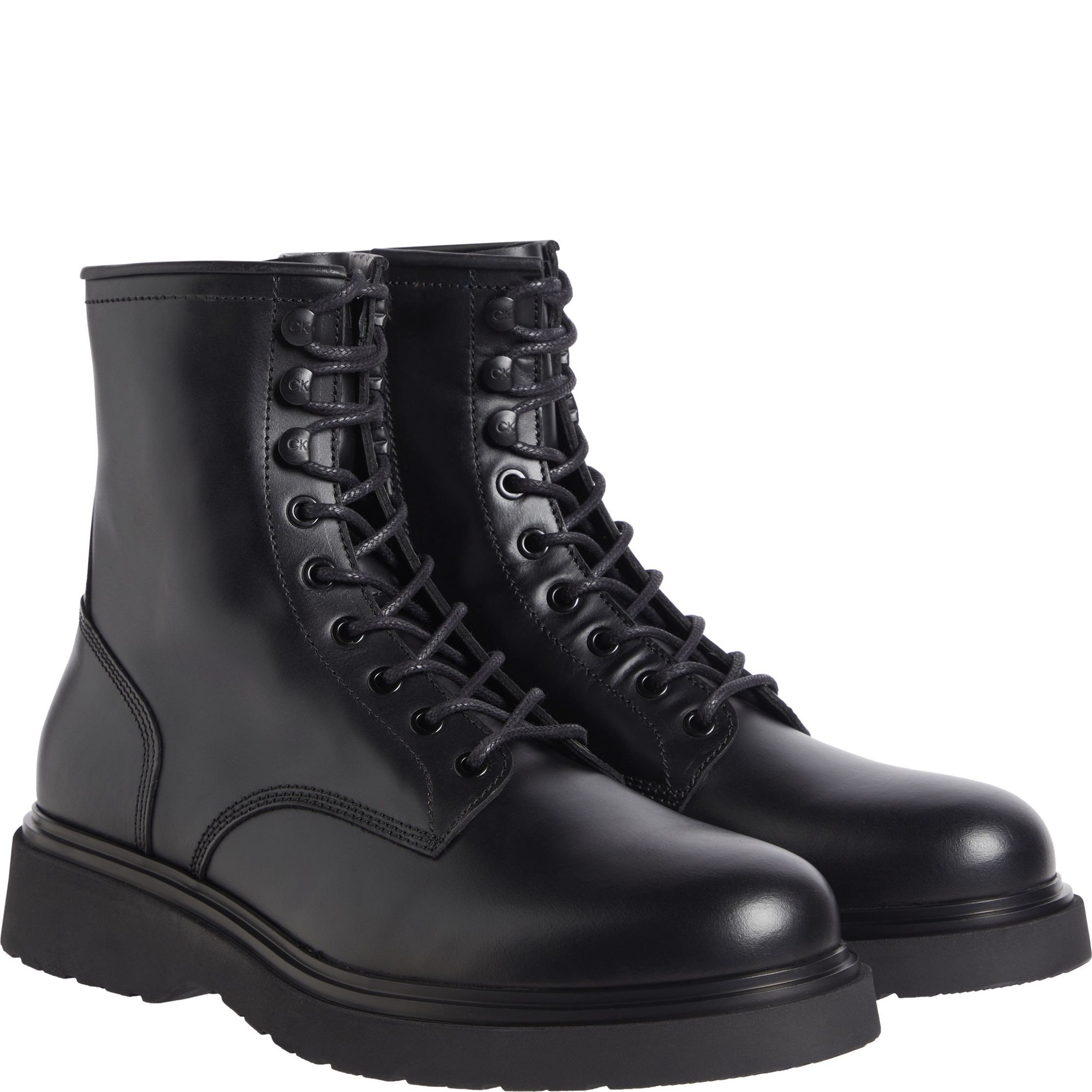 CALVIN KLEIN Aulinukai vyrams, Juoda, Lace up boot 1