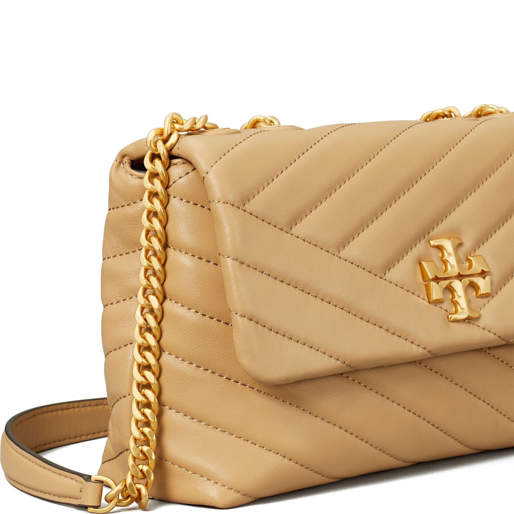 TORY BURCH Rankinė per petį moterims, Kūno, Kira chevron small should bag 4