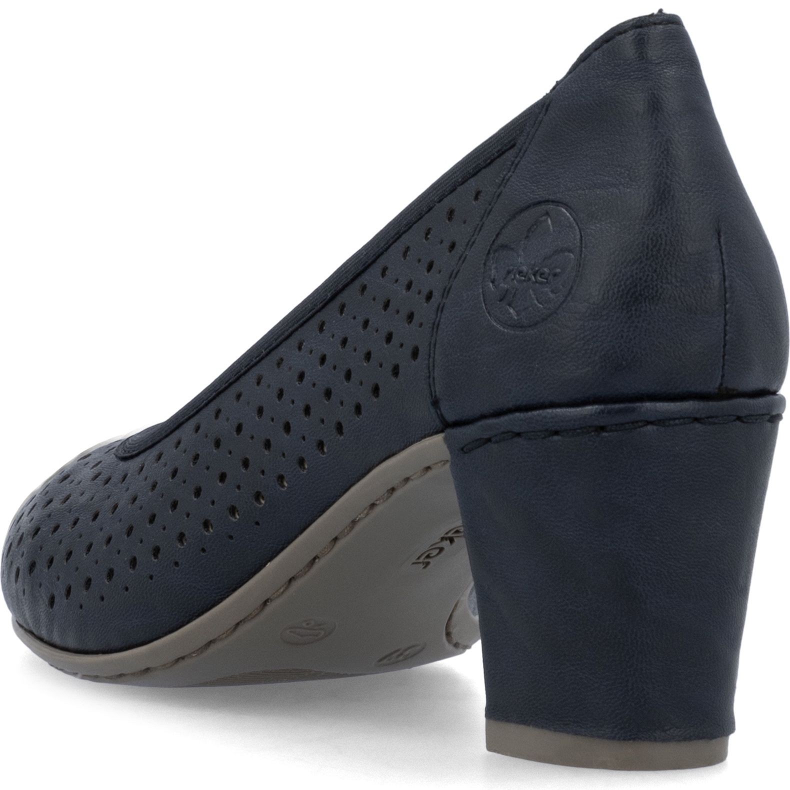 RIEKER Aukštakulniai moterims, Mėlyna, Pumps 4
