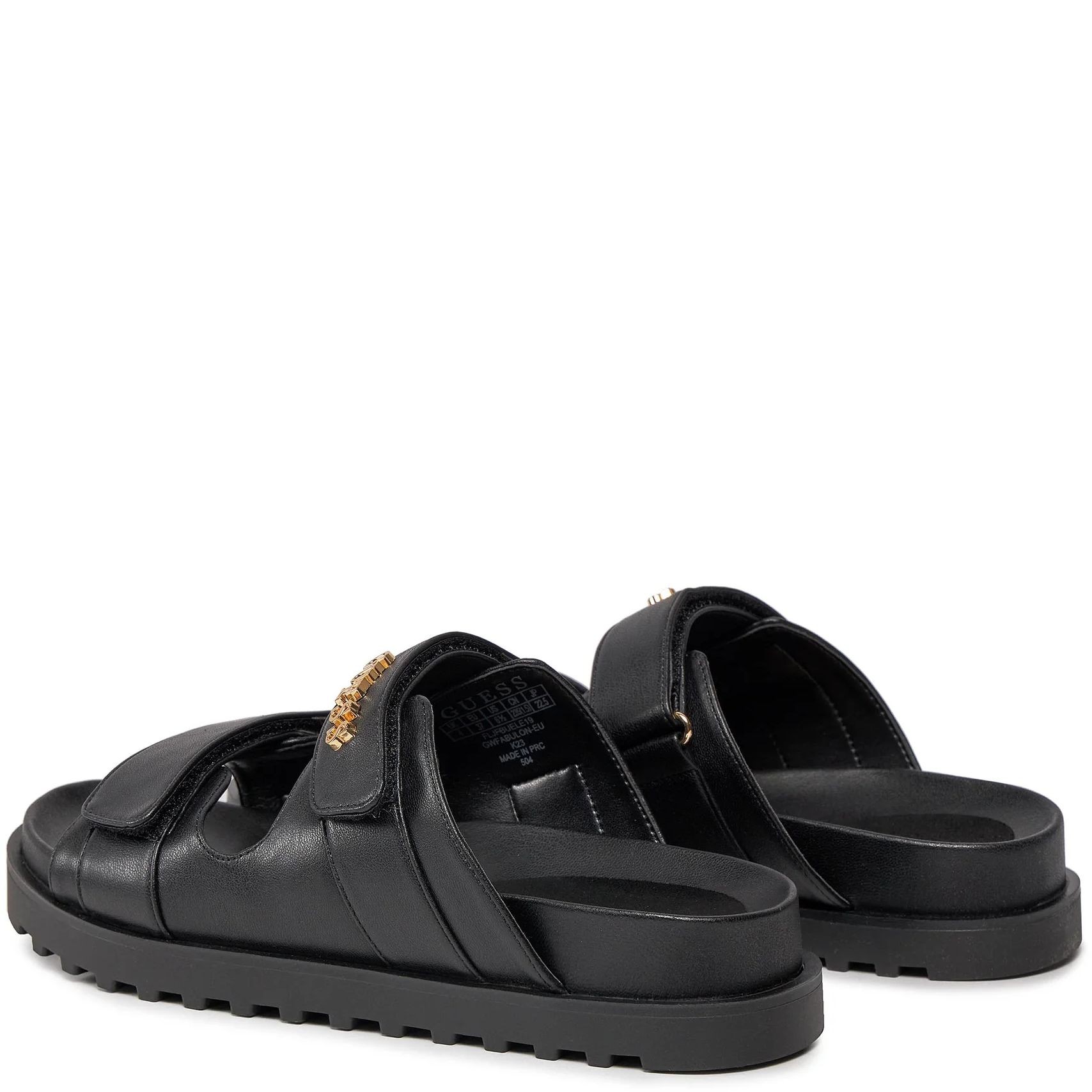 GUESS Šlepetės moterims, Juoda, Fabulon Slippers 3