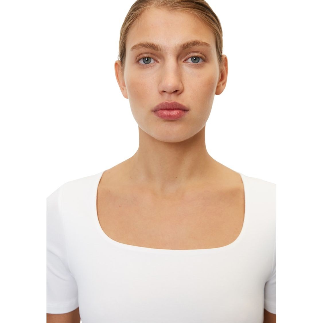 MARC O'POLO Marškinėliai moterims, Balta 4