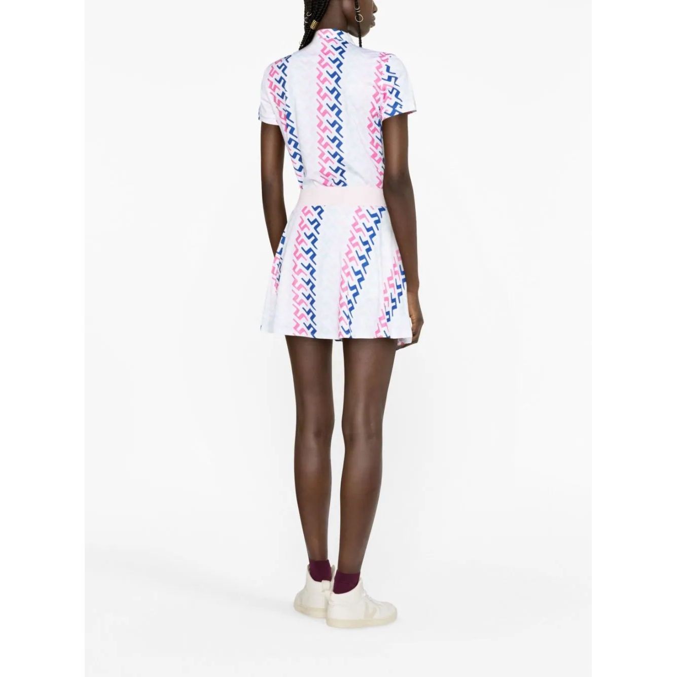 J.LINDEBERG Midi sijonas moterims, Smėlio, Joline print skirt 3