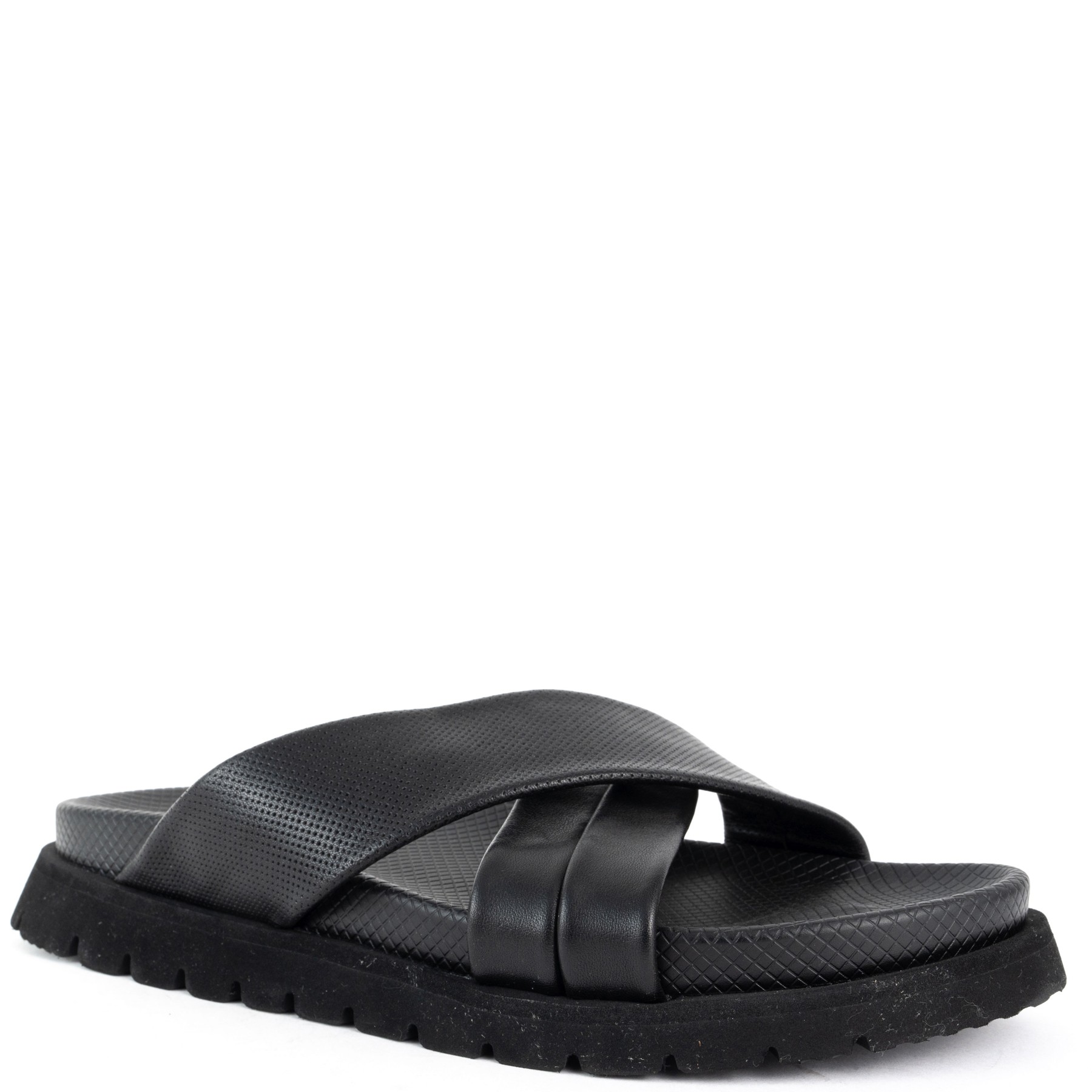 BRANDSON Šlepetės vyrams, Juoda, Slippers 1