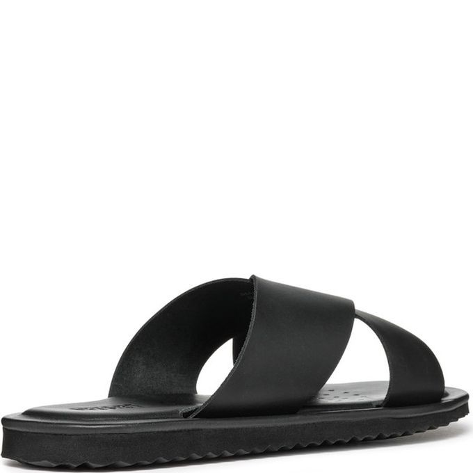 GEOX Šlepetės vyrams, Juoda, Erice sandals 4