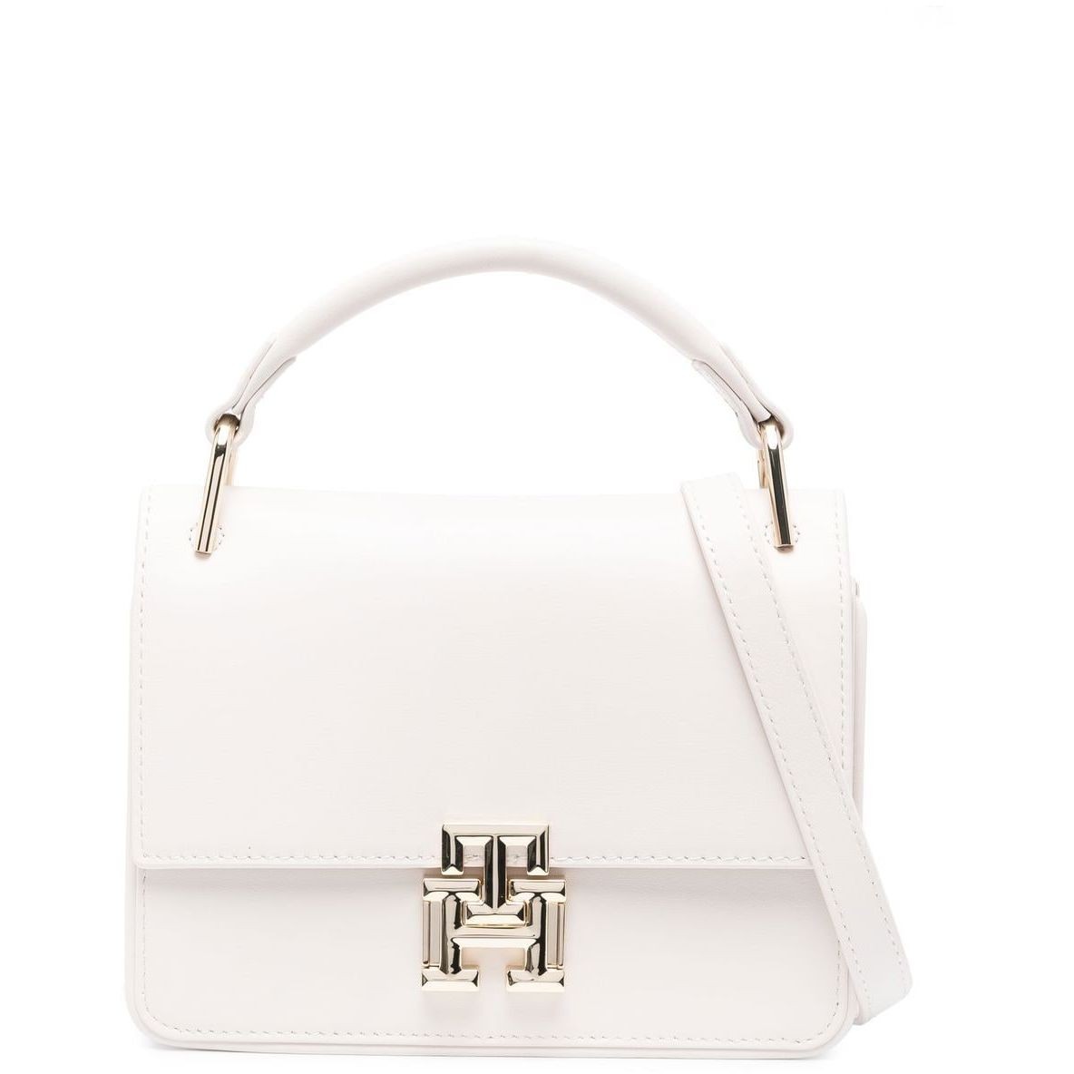 TOMMY HILFIGER Rankinė per petį moterims, Balta, PUSH LOCROSSOVER 1