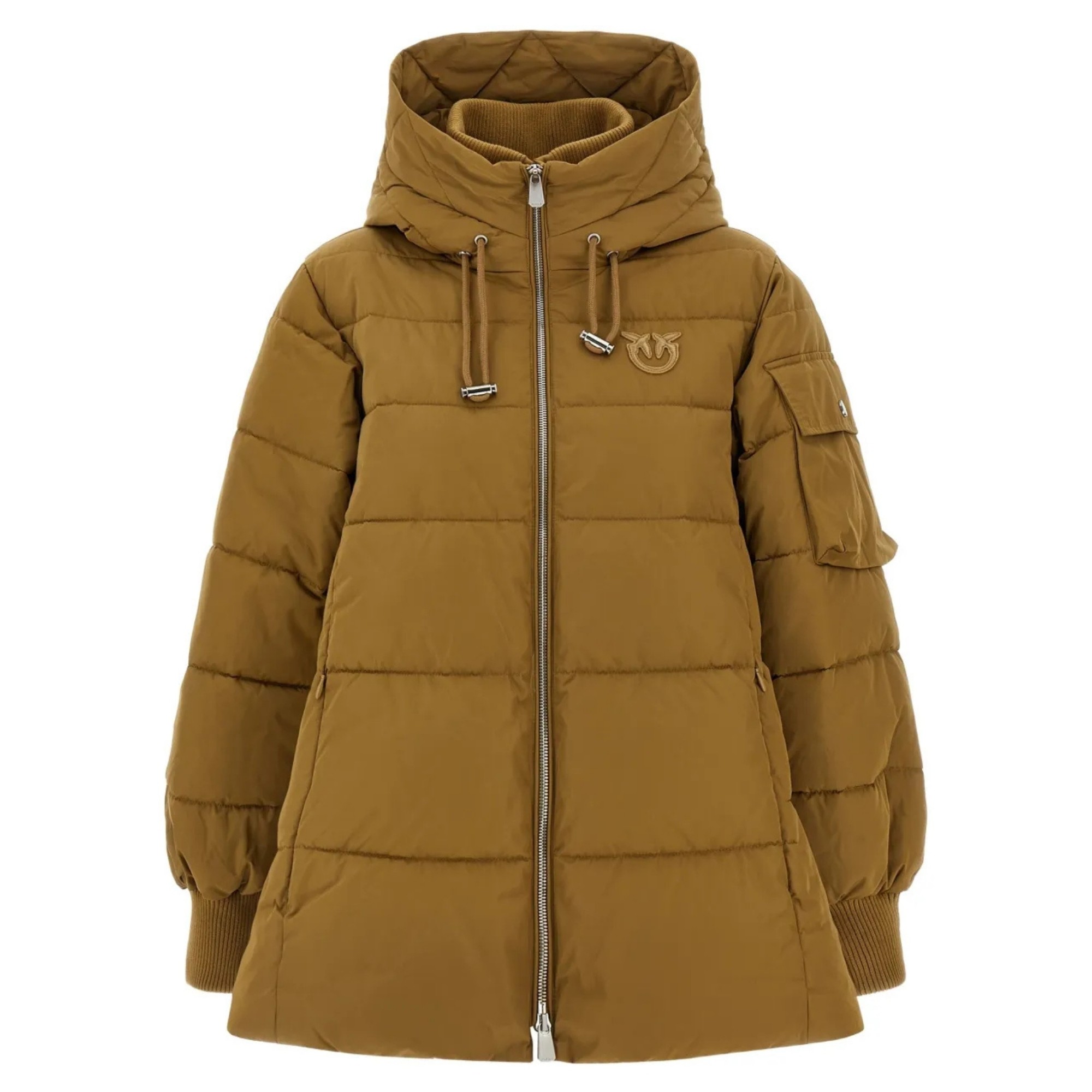 PINKO Striukė moterims, Ruda, Crusca cape 1