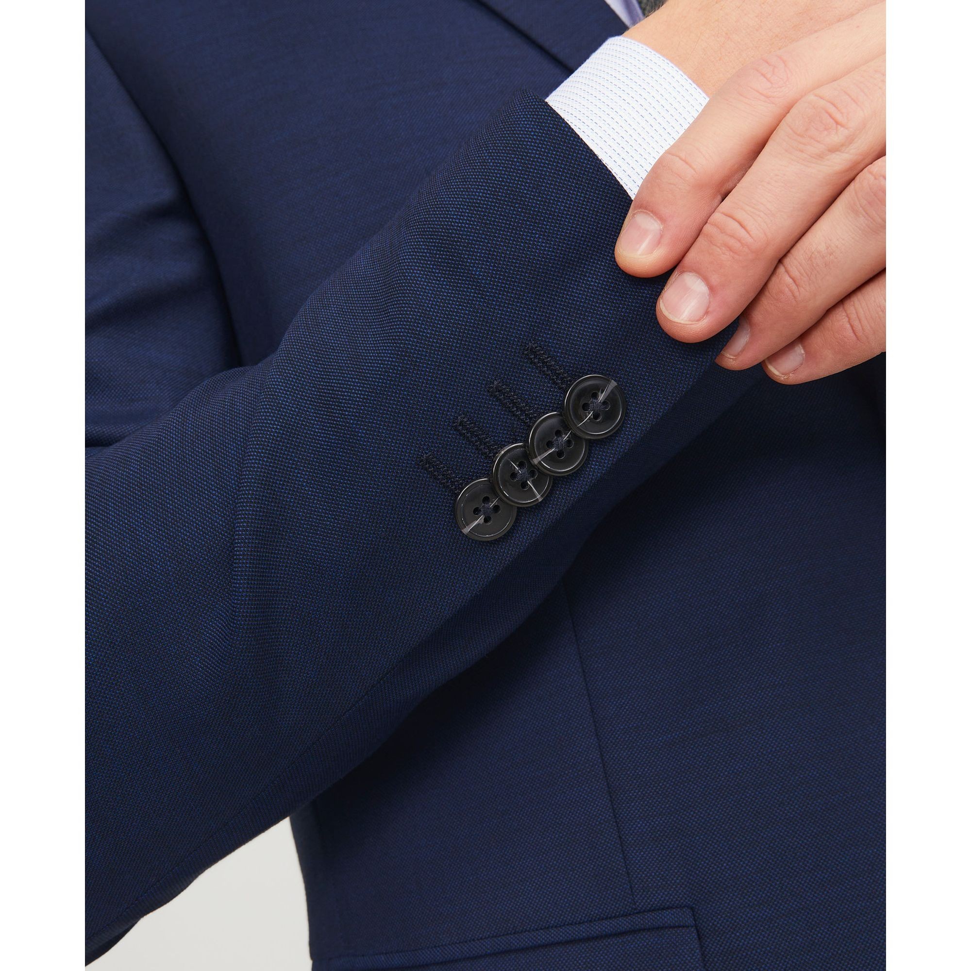 JACK & JONES Švarkas vyrams, Mėlyna, JPRSOLARIS BLAZER NOOS 7