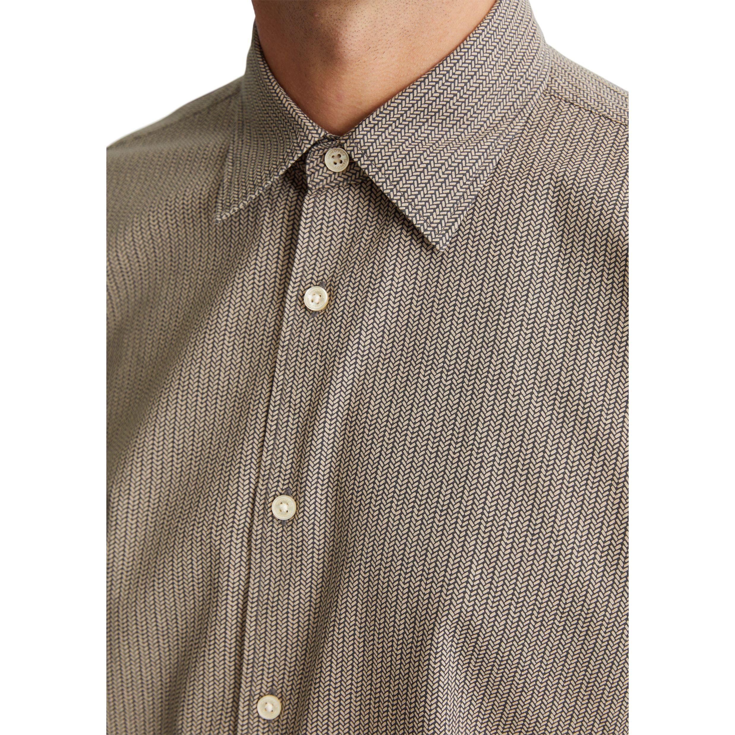 MARC O'POLO Marškiniai ilgomis rankovėmis vyrams, Pilka, Shirts lon 428735442118 4