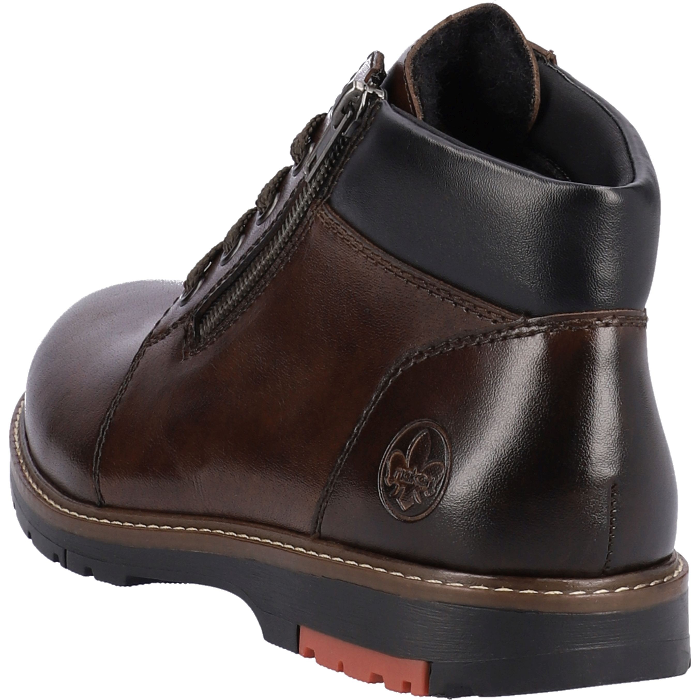 RIEKER Aulinukai vyrams, Ruda, BOOTIES 6