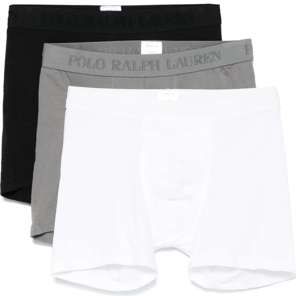 POLO RALPH LAUREN Ilginti apatiniai vyrams, Marga, Boxer brief-3 pack-boxer brief 1