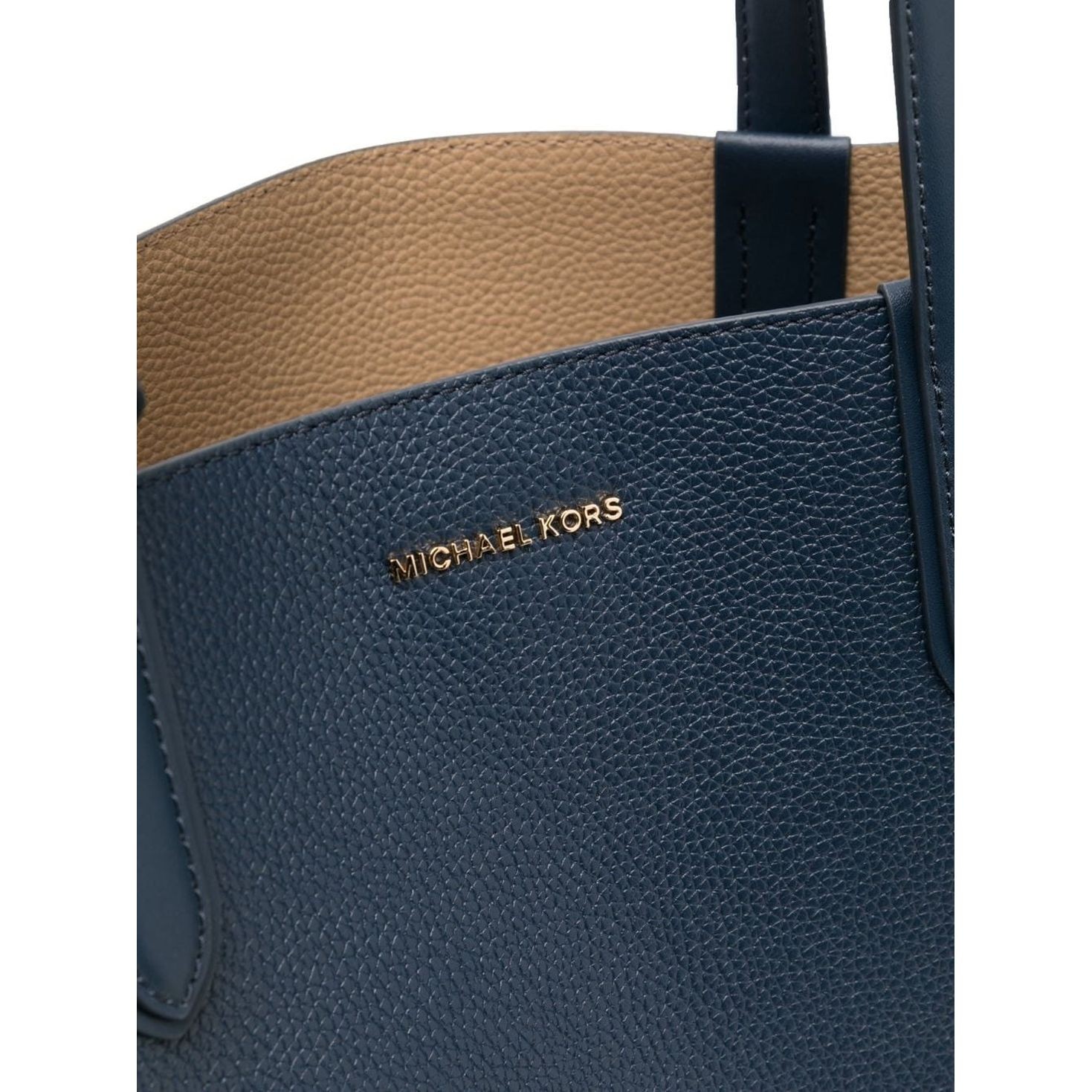 MICHAEL KORS Pirkinių krepšys moterims, Mėlyna, XL ew reversible tote 3