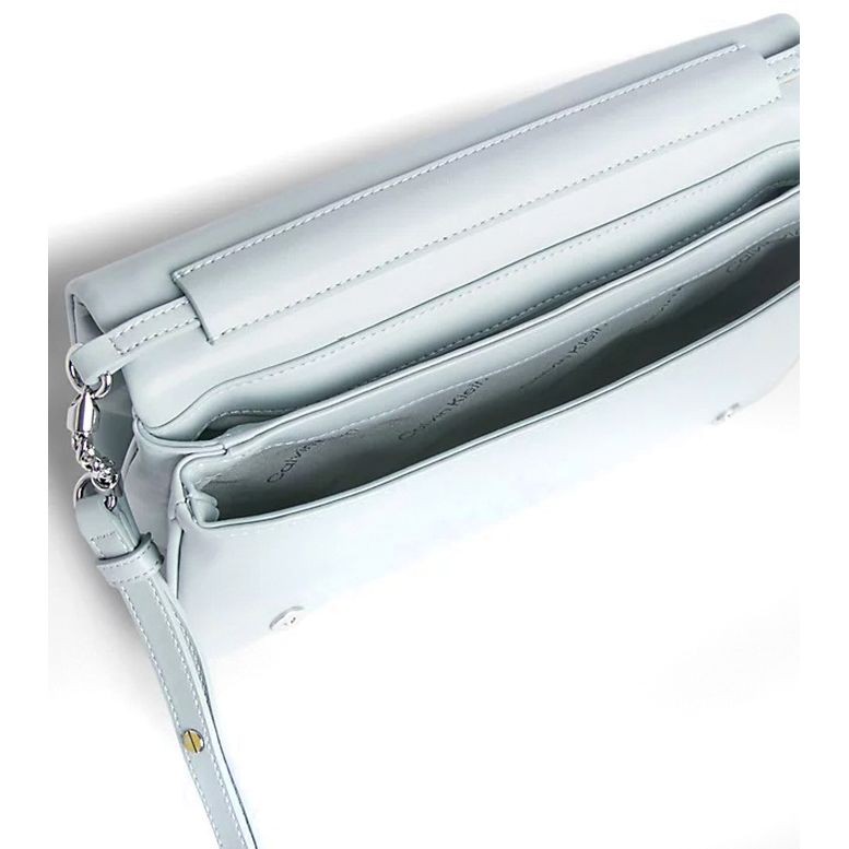 CALVIN KLEIN Rankinė per petį moterims, Pilka, Quilt shoulder bag 4