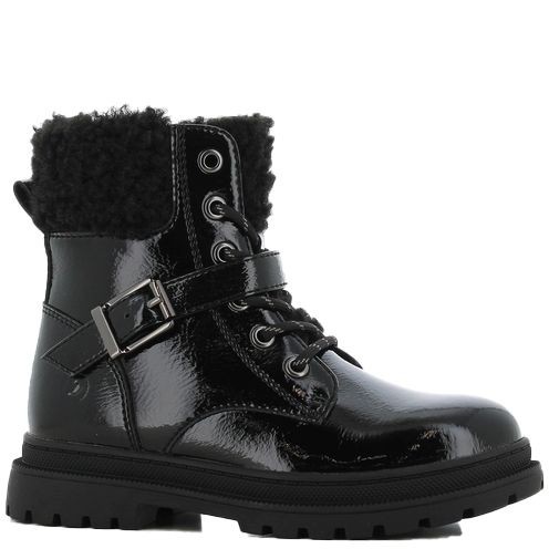 CORTINA Aulinukai mergaitėms, Juoda, Girls kids lace booties 2