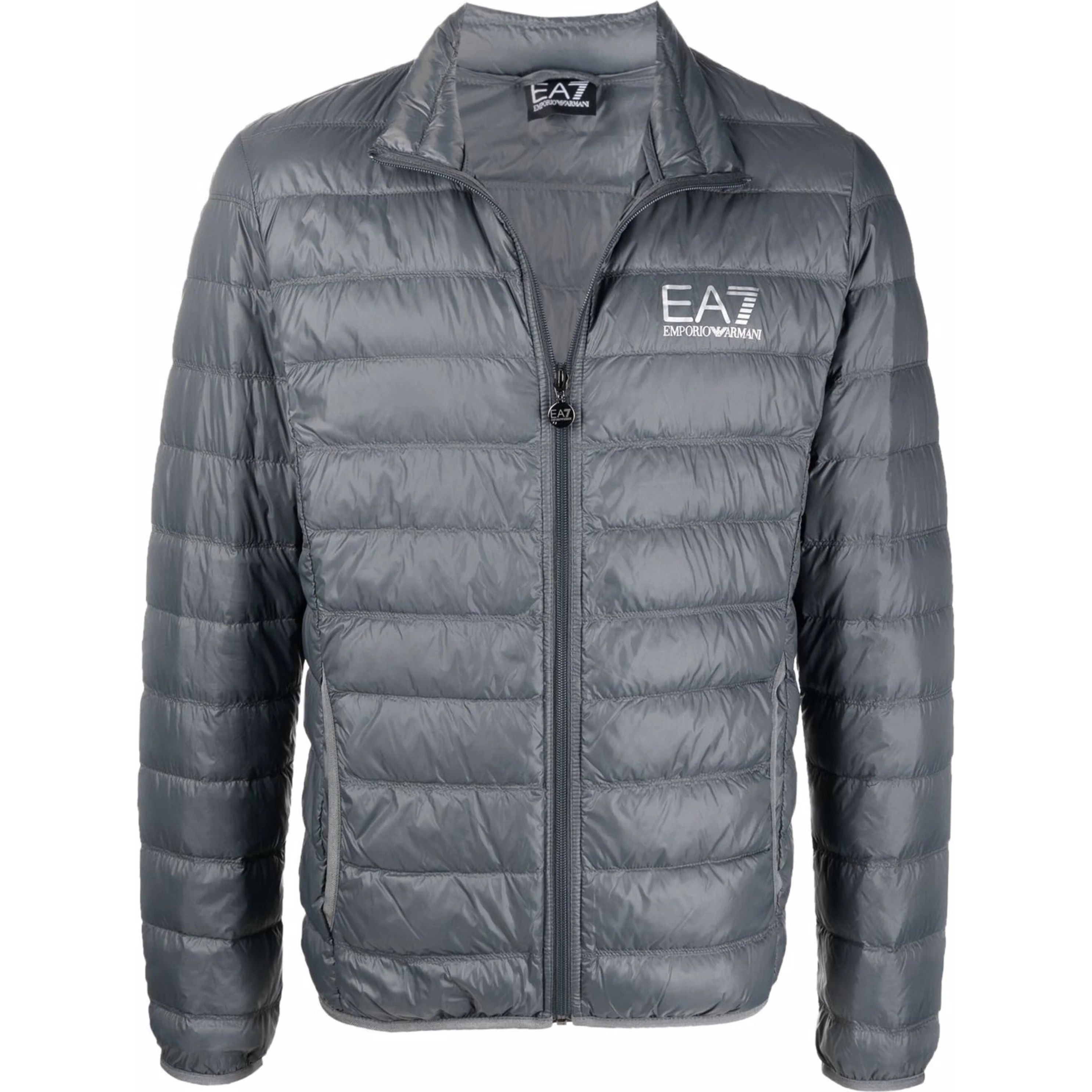 EA7 Lengva striukė vyrams, Mėlyna, Down jacket