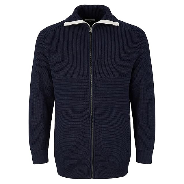 TOM TAILOR Megztinis vyrams, Mėlyna, Megztiniai 1