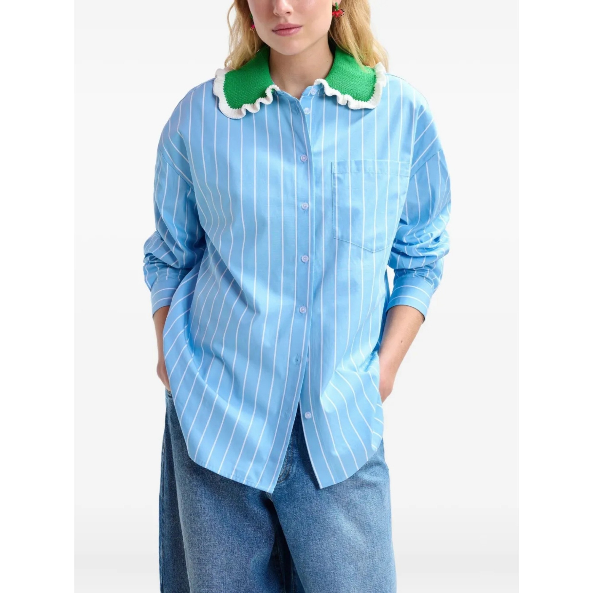 ESSENTIEL ANTWERP Marškinėliai moterims, Marga, Mot.palaidinė 2