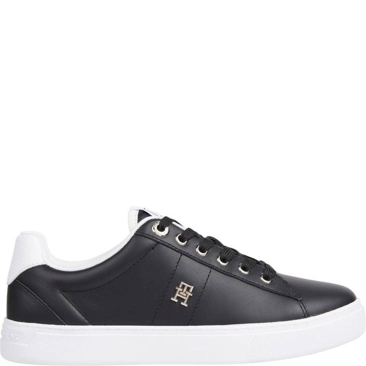 TOMMY HILFIGER Laisvalaikio bateliai moterims, Juoda, Essential elevated sneaker 1